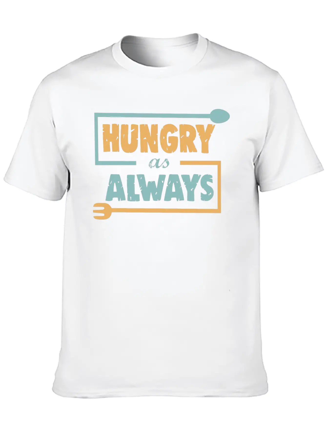 MJR 09 B Hunger Stylish Everyday T-Shirt – Unisex Basic Cotton Tee