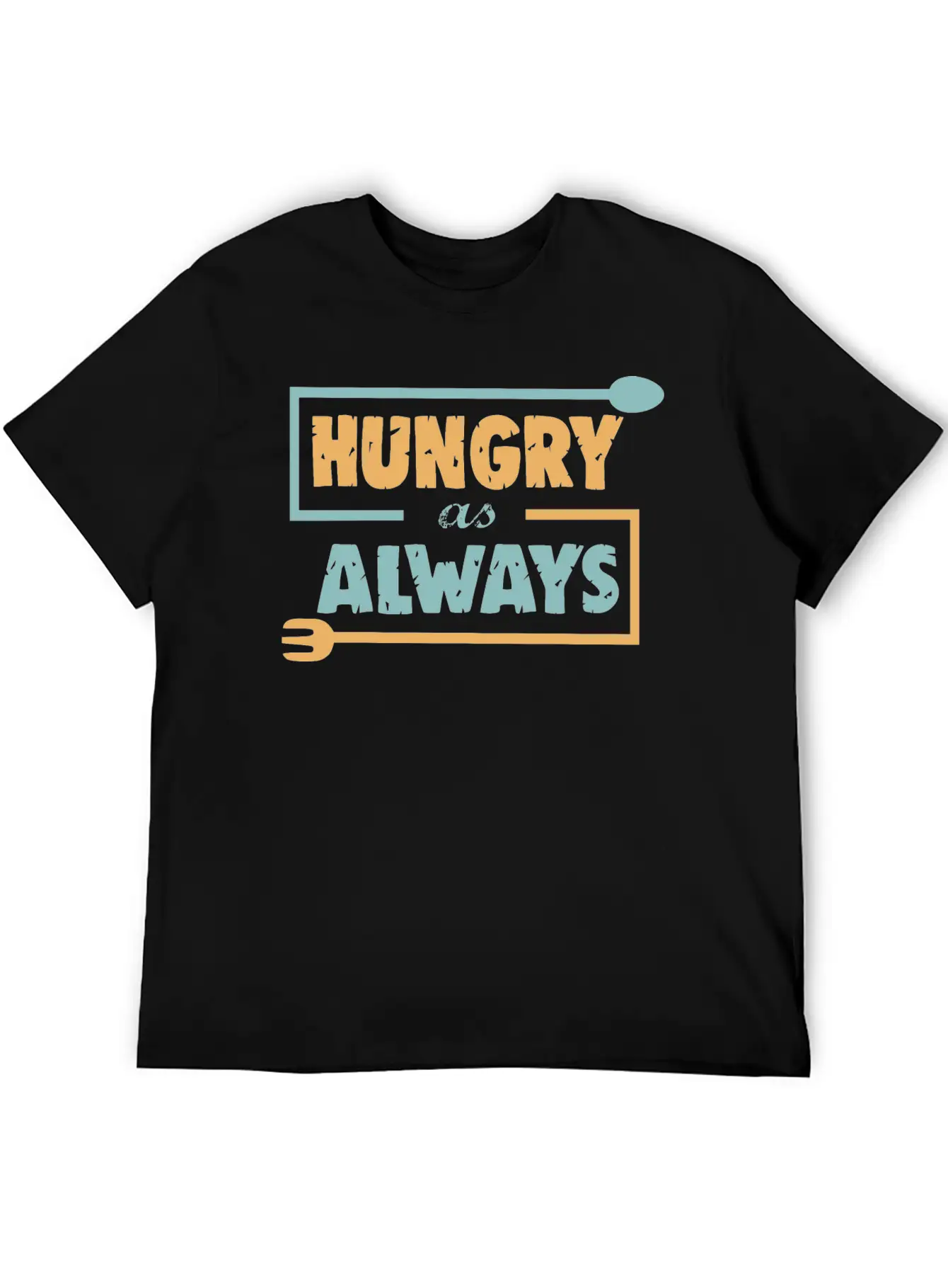 MJR 09 B Hunger Stylish Everyday T-Shirt – Unisex Basic Cotton Tee