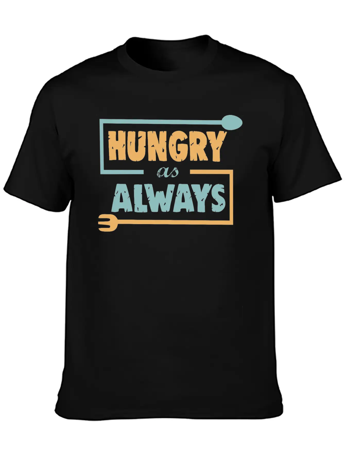 MJR 09 B Hunger Stylish Everyday T-Shirt – Unisex Basic Cotton Tee