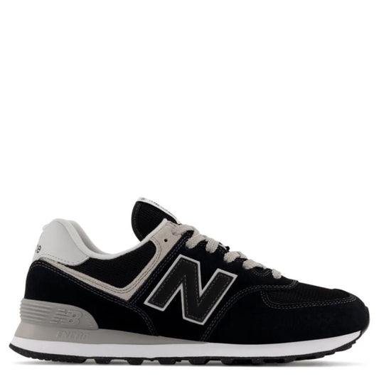 New Balance Women's 574v3 in Black with White