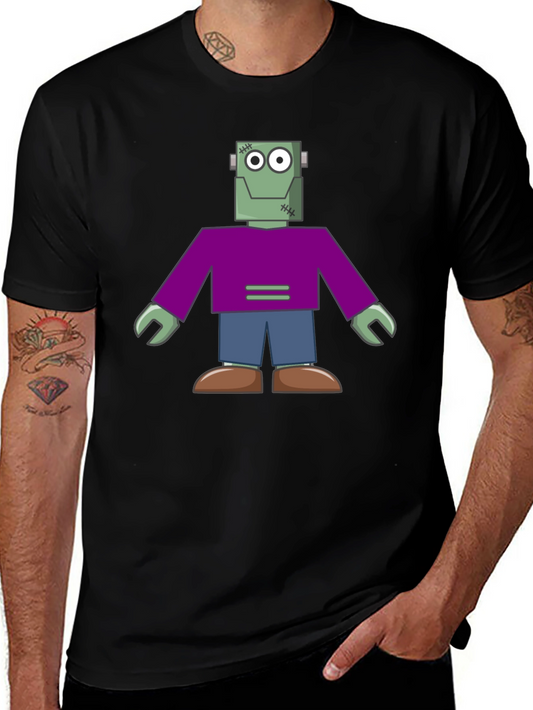 Frankenstein Graphic Tee - Halloween Novelty Shirt