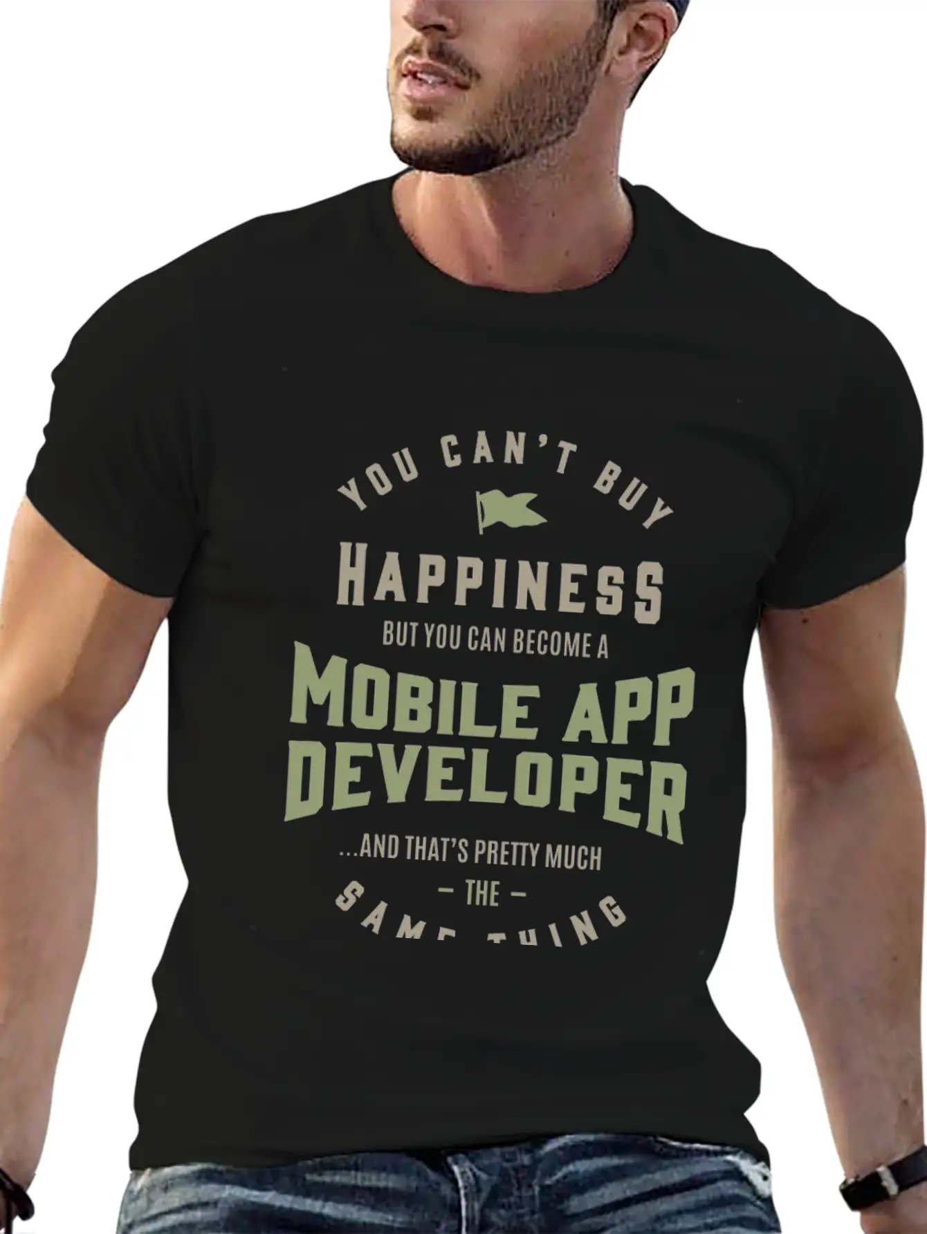 Mobile App Developer Essential Unisex Summer Tee – Soft Cotton Casual Fit