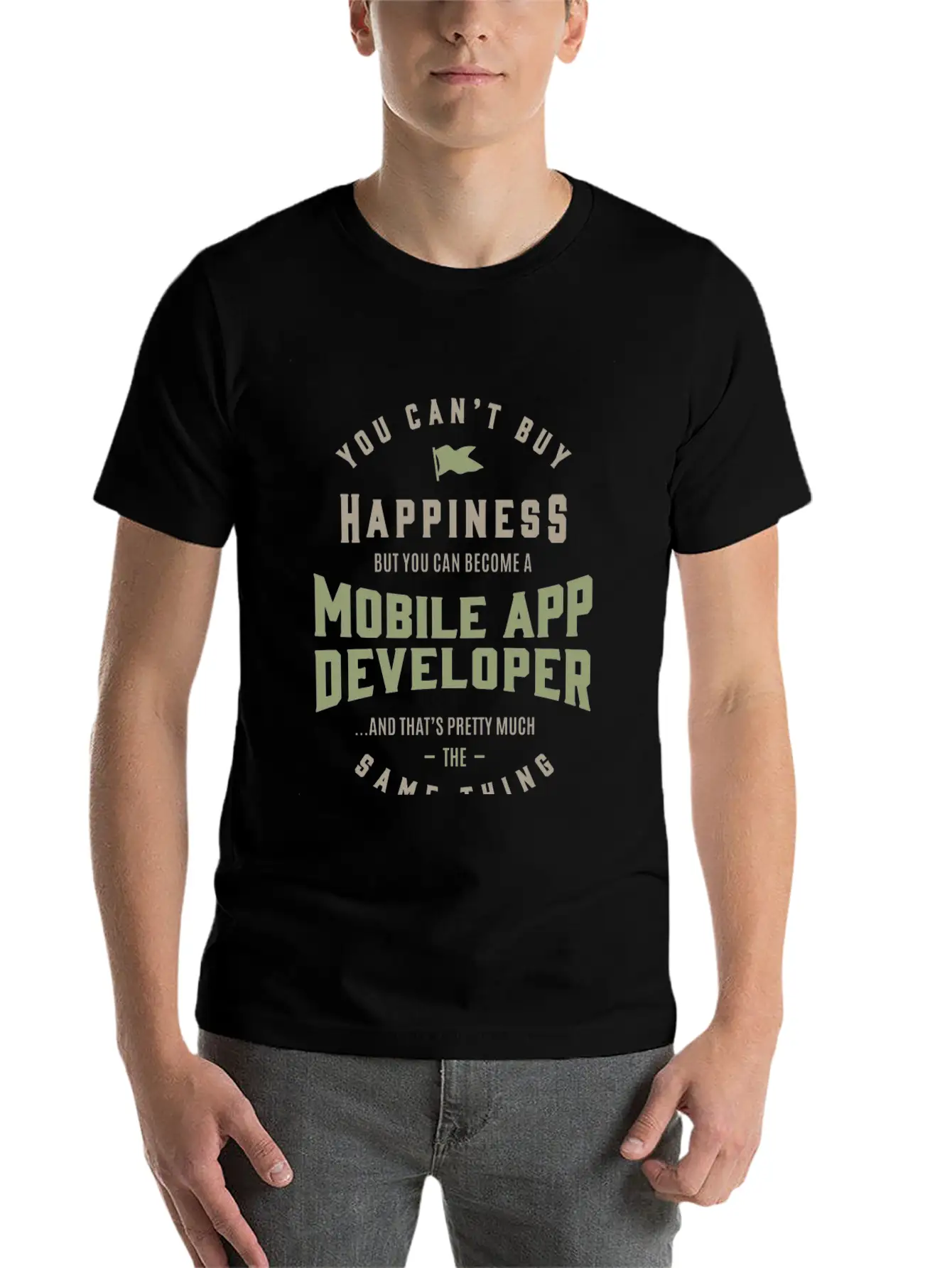 Mobile App Developer Essential Unisex Summer Tee – Soft Cotton Casual Fit