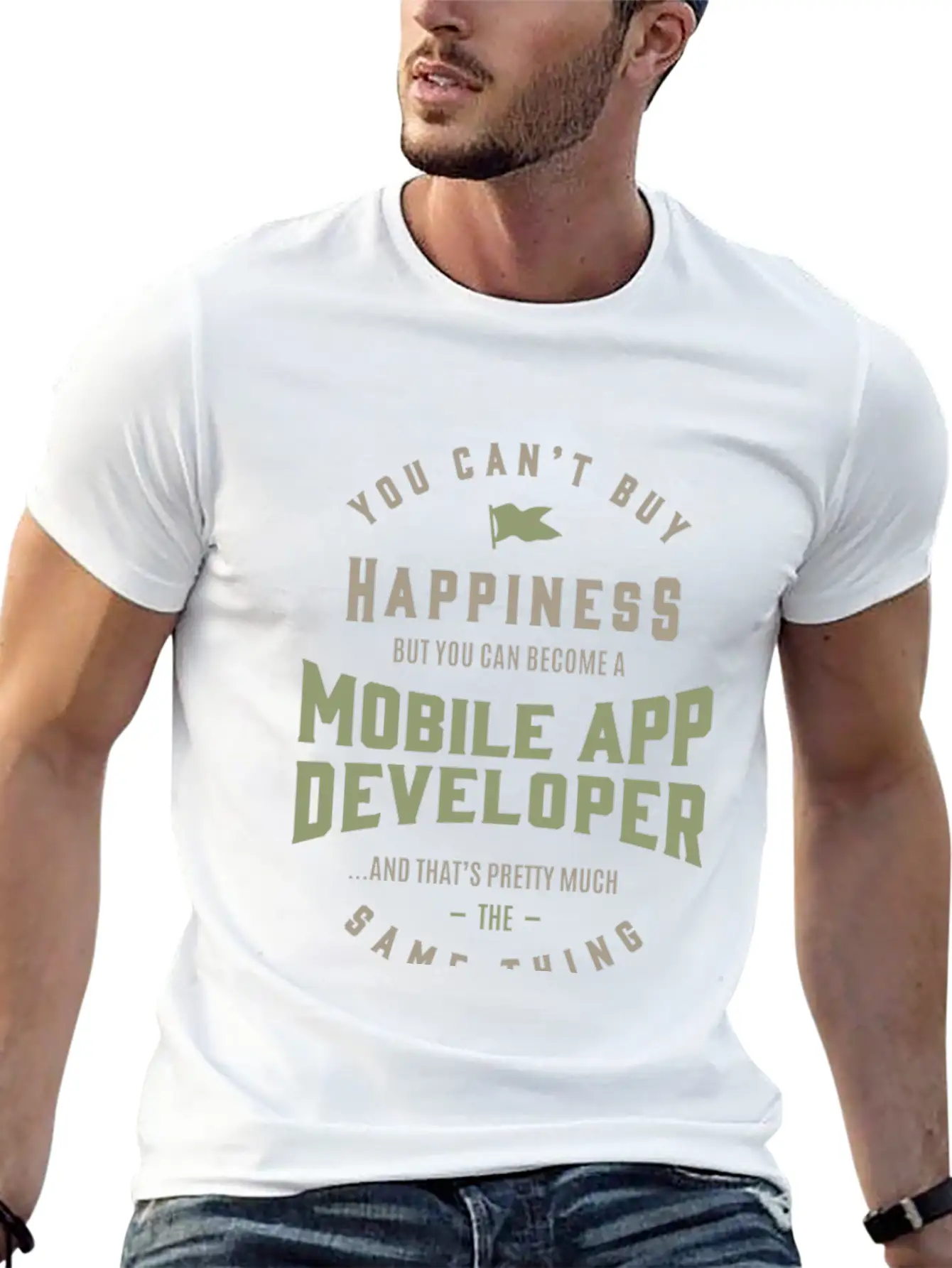 Mobile App Developer Essential Unisex Summer Tee – Soft Cotton Casual Fit