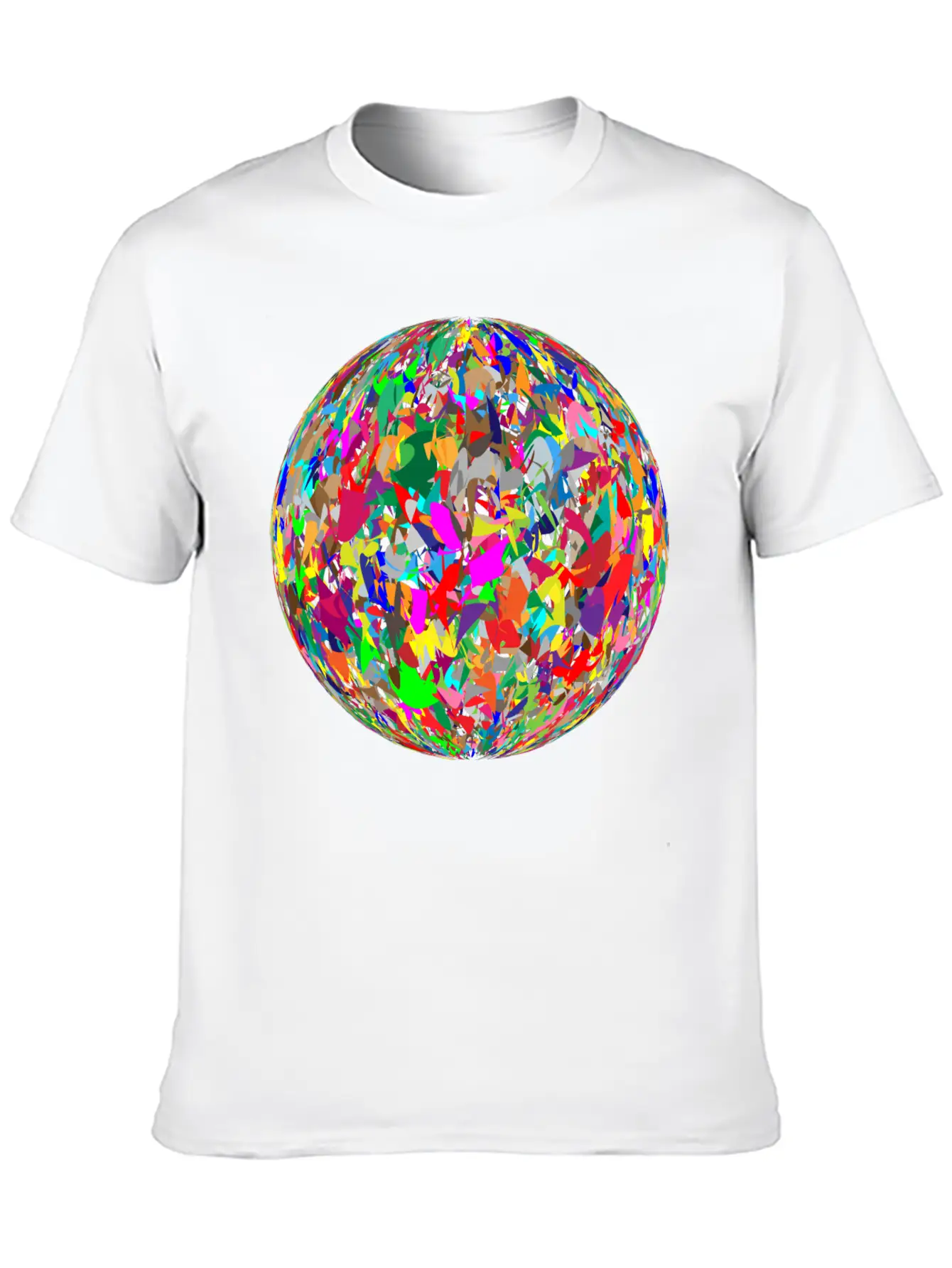 Modern Art Sphere Stylish Everyday T-Shirt – Unisex Basic Cotton Tee