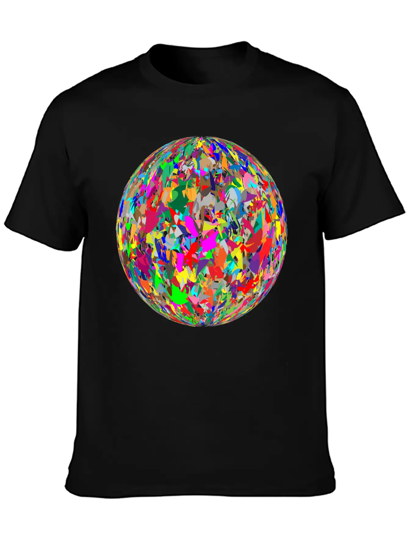 Modern Art Sphere Stylish Everyday T-Shirt – Unisex Basic Cotton Tee