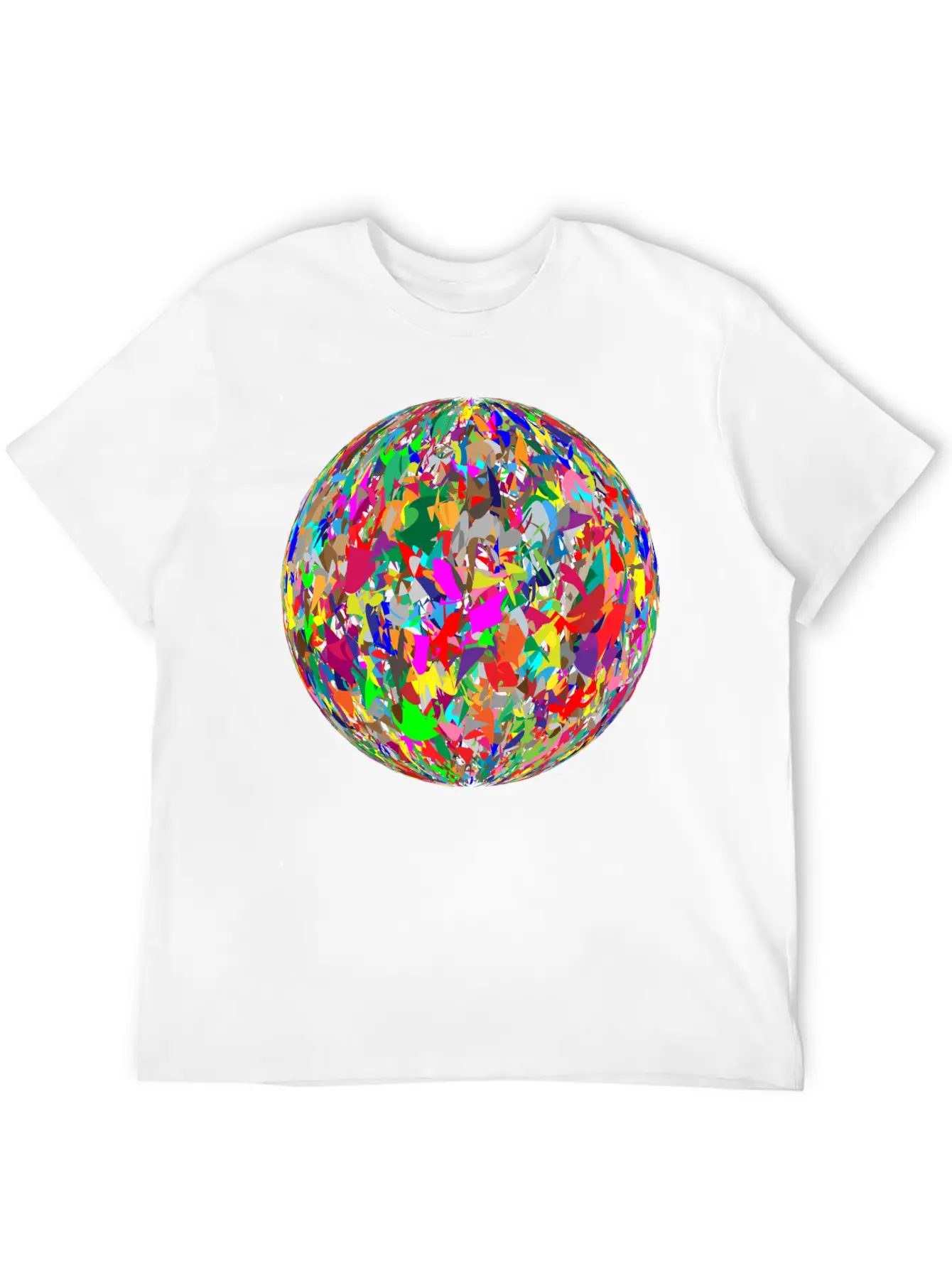 Modern Art Sphere Stylish Everyday T-Shirt – Unisex Basic Cotton Tee