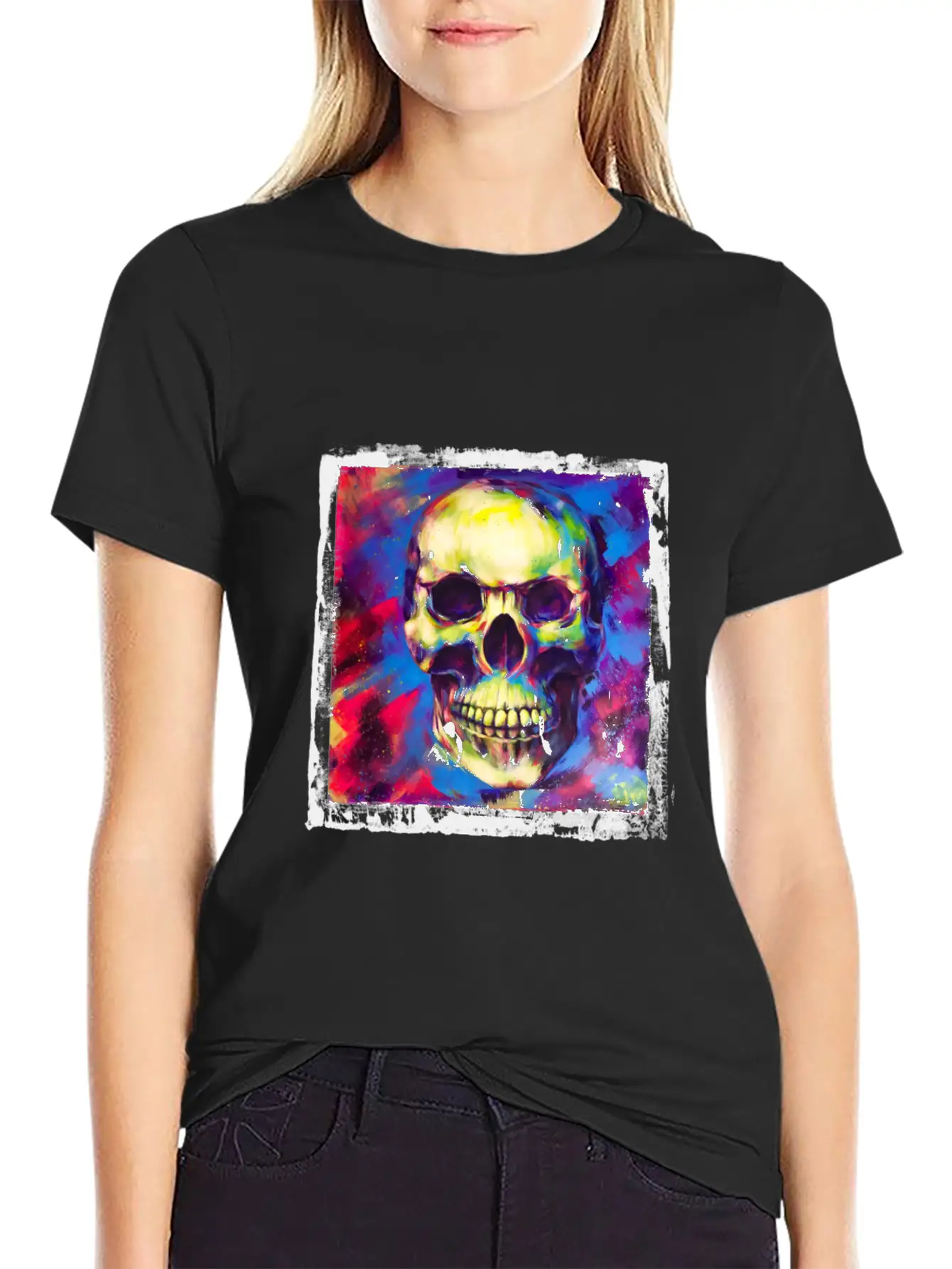 Modern Art Stylish Everyday T-Shirt – Unisex Basic Cotton Tee