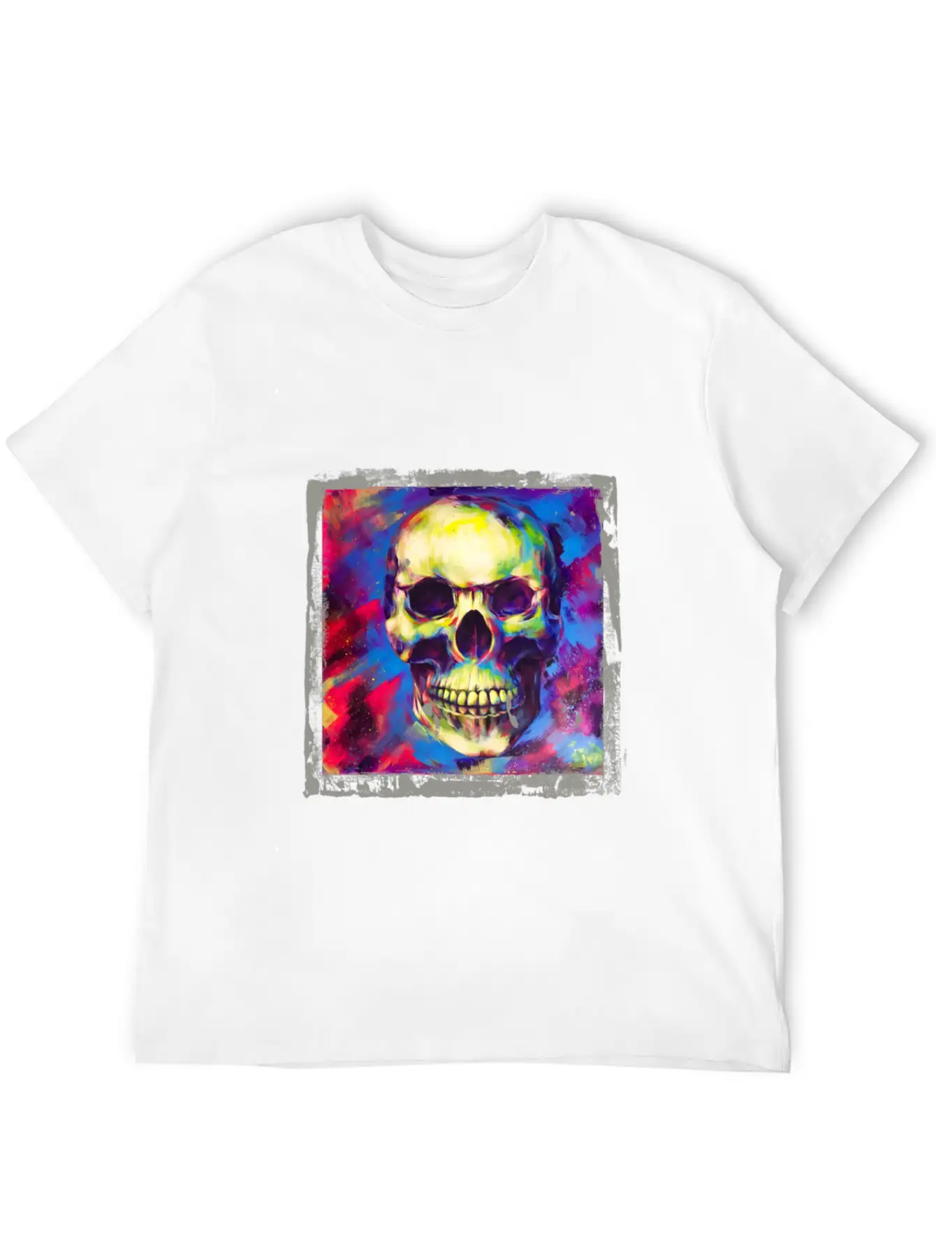 Modern Art Stylish Everyday T-Shirt – Unisex Basic Cotton Tee