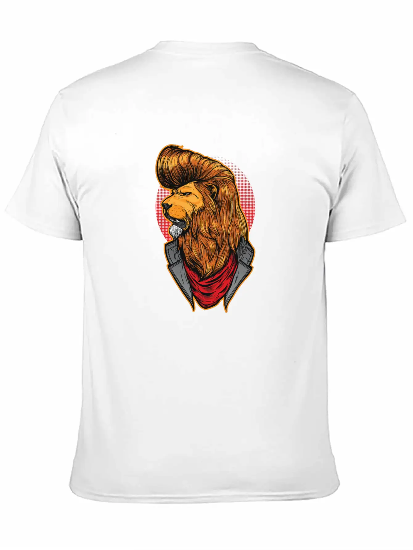 Modern Lion Unisex Short Sleeve Soft Cotton T-Shirt – Casual Everyday Wear