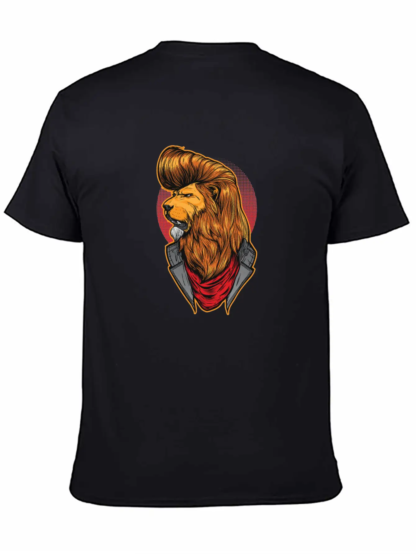 Modern Lion Unisex Short Sleeve Soft Cotton T-Shirt – Casual Everyday Wear