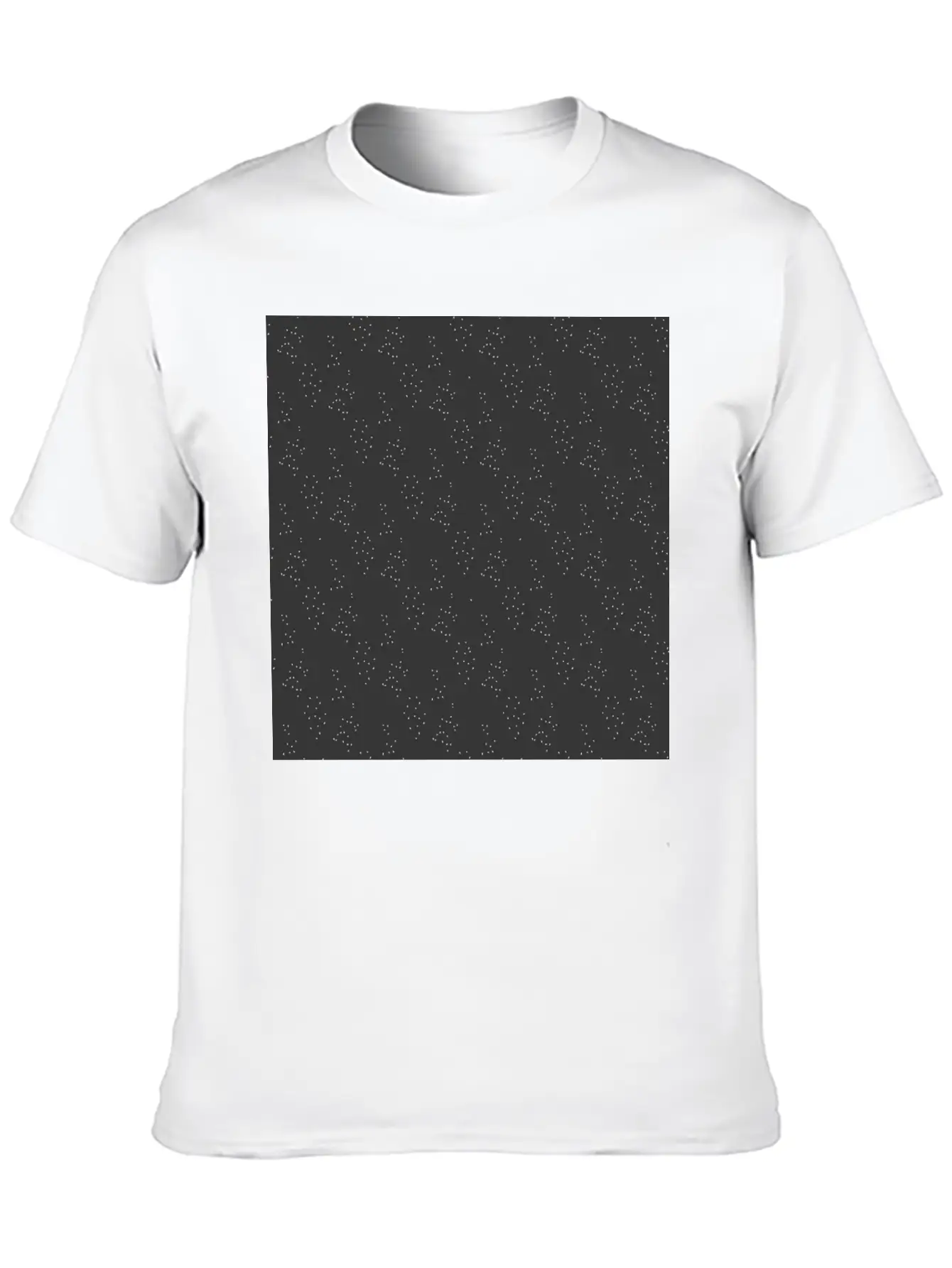Modern Minimal Black Pattern Basic Graphic T-Shirt – Daily Comfort In Soft Cotton
