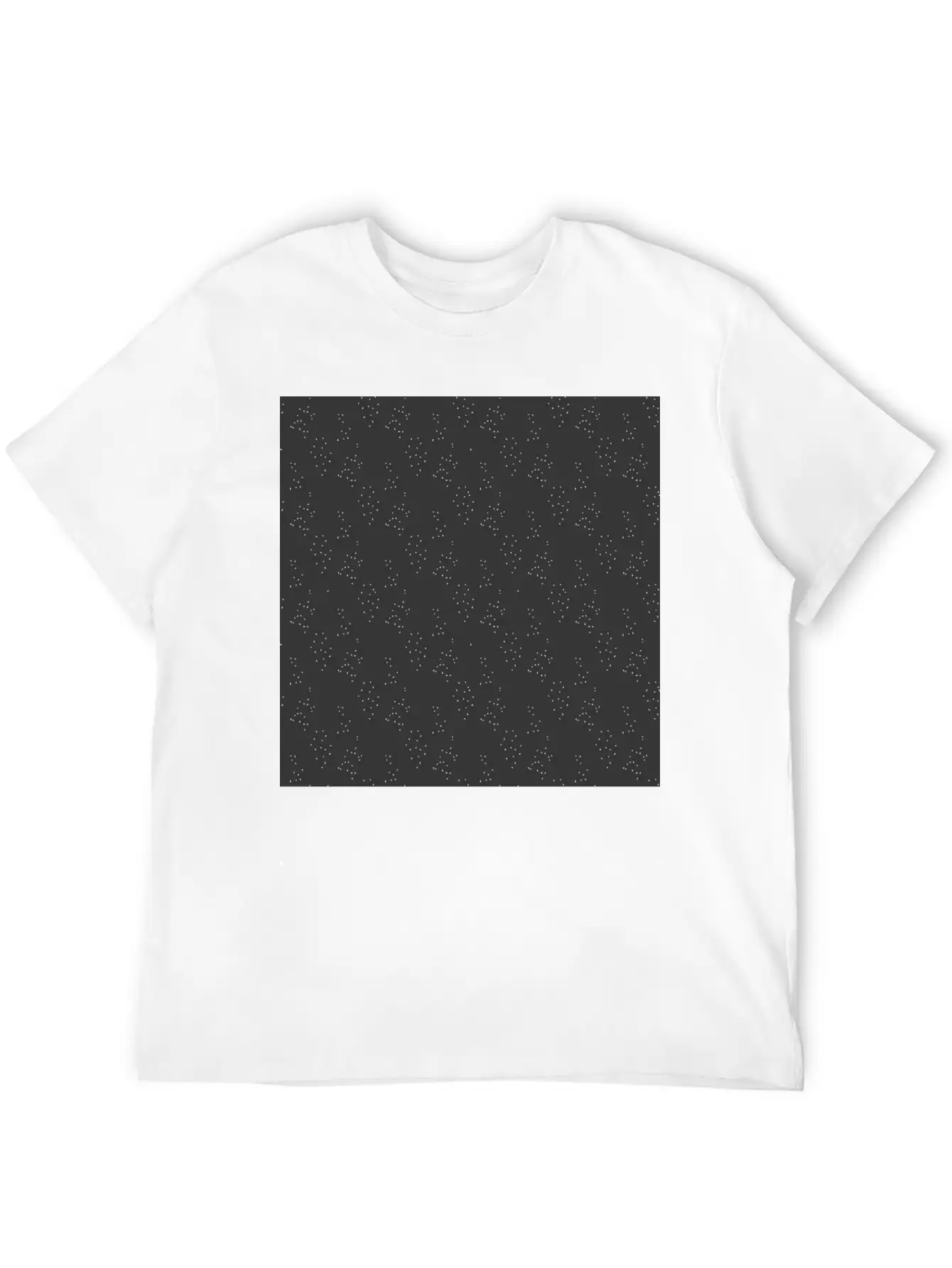Modern Minimal Black Pattern Basic Graphic T-Shirt – Daily Comfort In Soft Cotton
