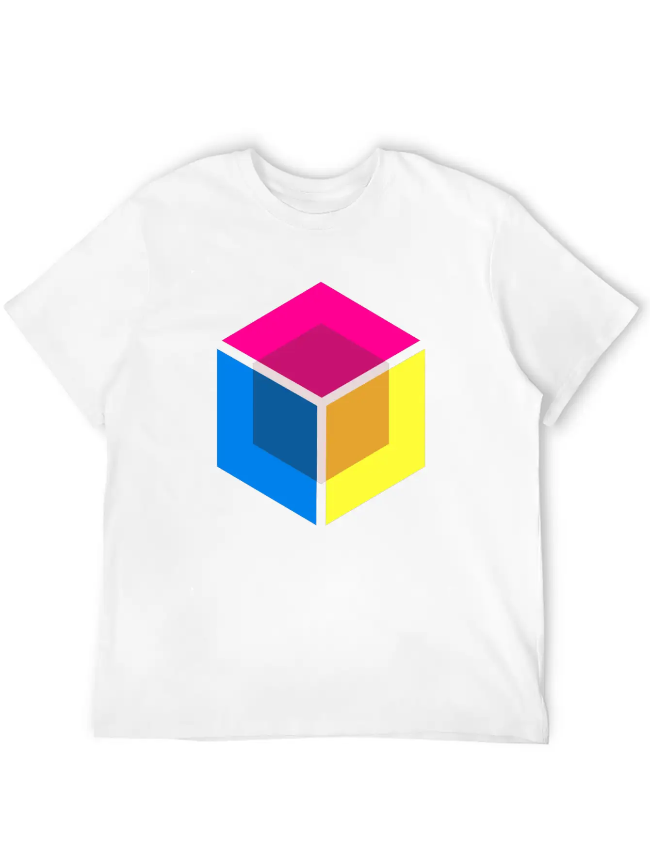 Modern Shirt Cube Unisex Short Sleeve Soft Cotton T-Shirt – Casual Everyday Wear