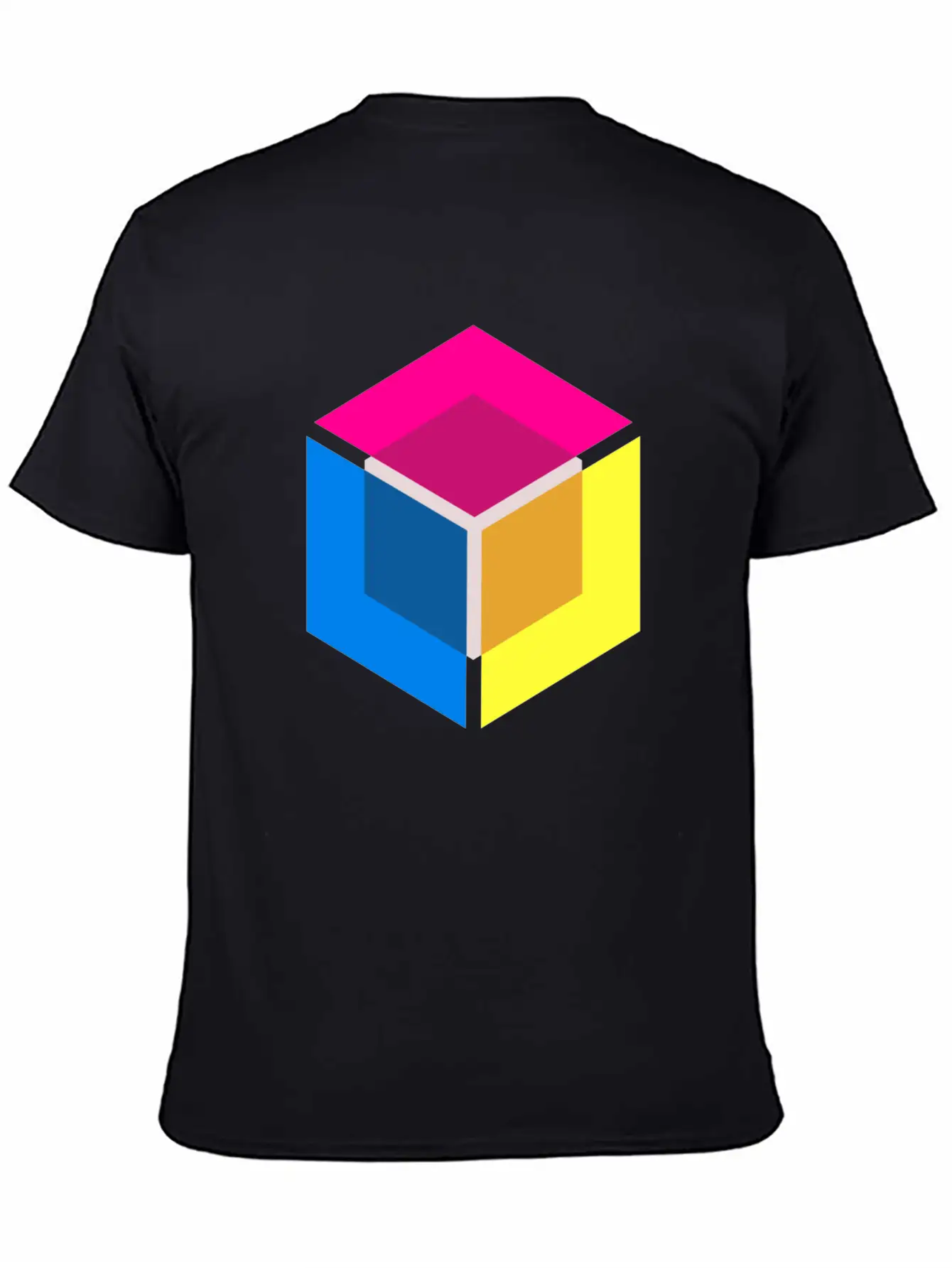 Modern Shirt Cube Unisex Short Sleeve Soft Cotton T-Shirt – Casual Everyday Wear