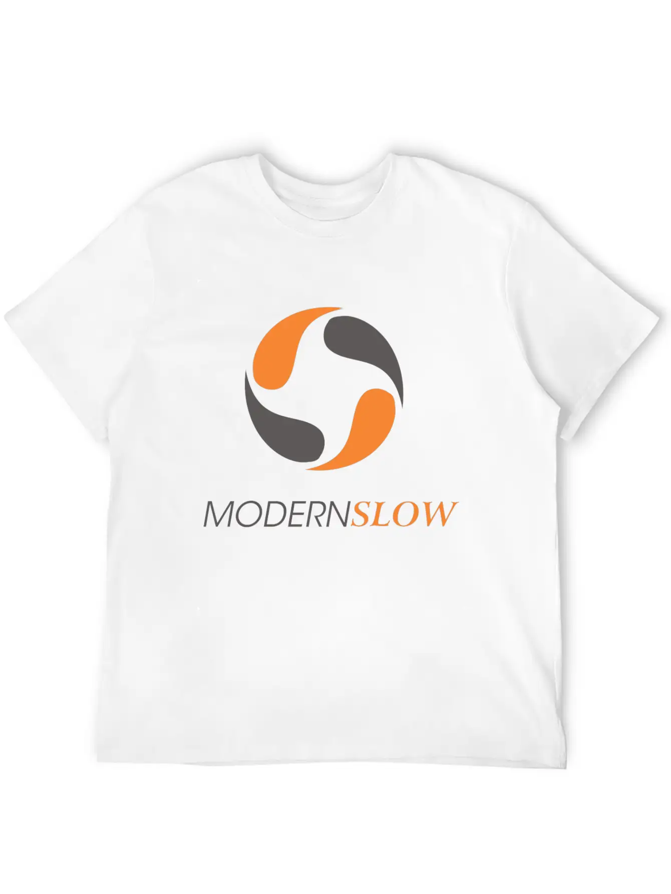 Modern Slow Essential Unisex Summer Tee – Soft Cotton Casual Fit