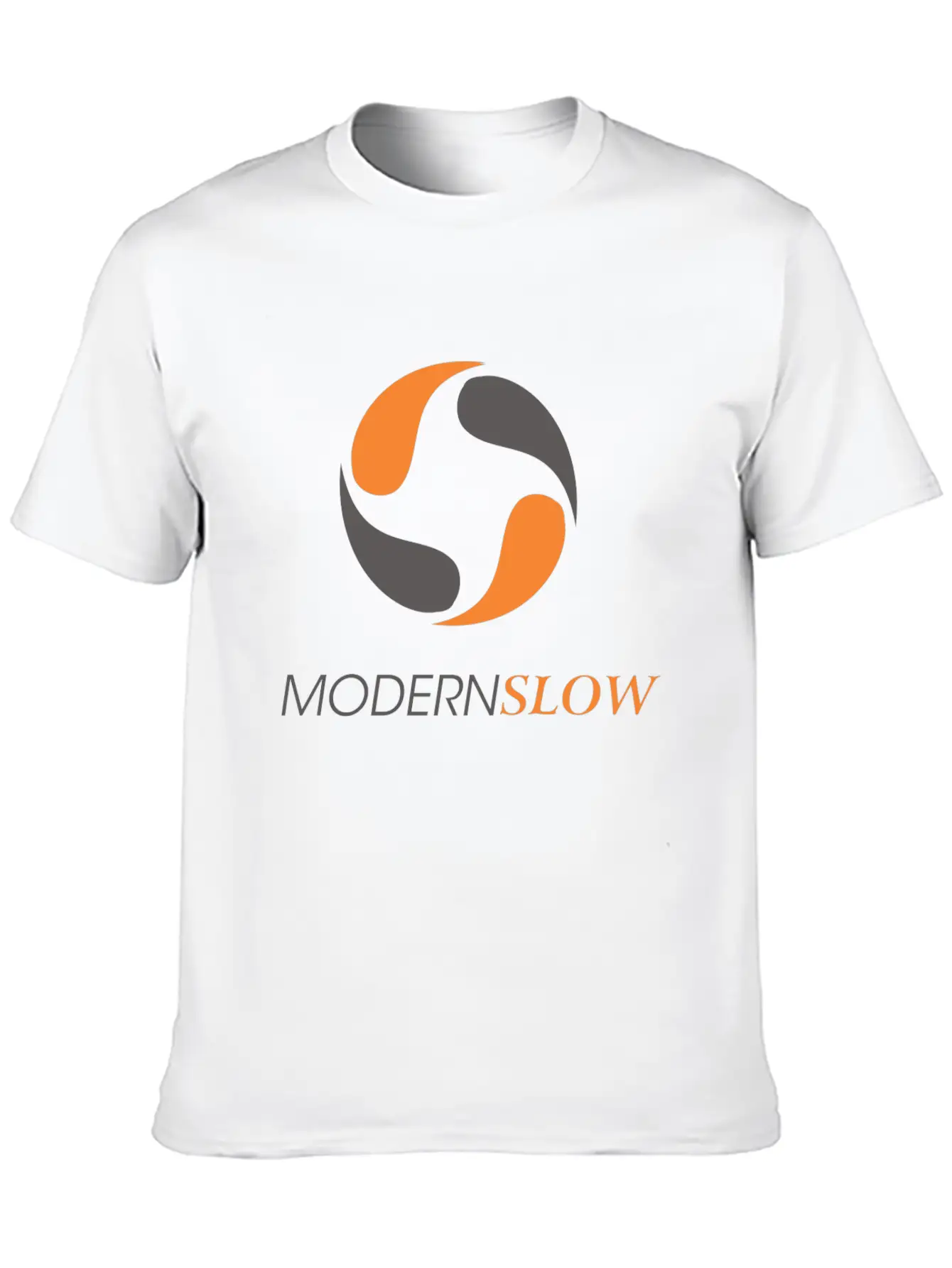 Modern Slow Essential Unisex Summer Tee – Soft Cotton Casual Fit