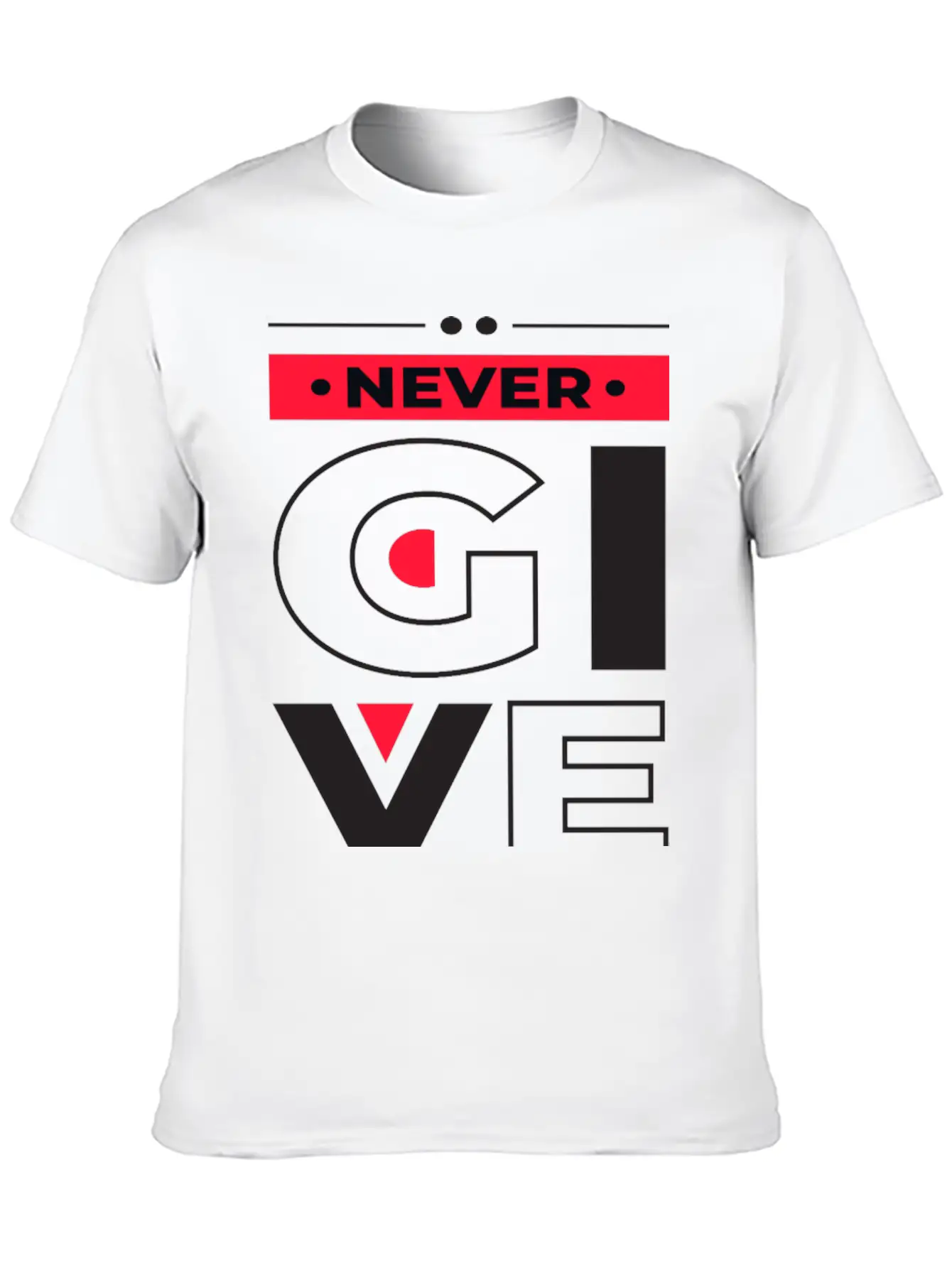 Modern Stylish Typography -Motivational Message Basic Graphic T-Shirt – Daily Comfort In Soft Cotton