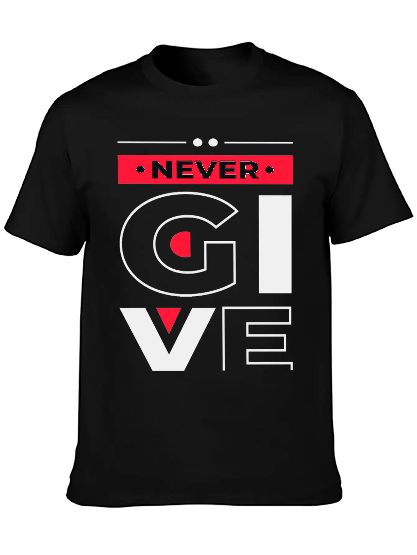 Modern Stylish Typography -Motivational Message Basic Graphic T-Shirt – Daily Comfort In Soft Cotton
