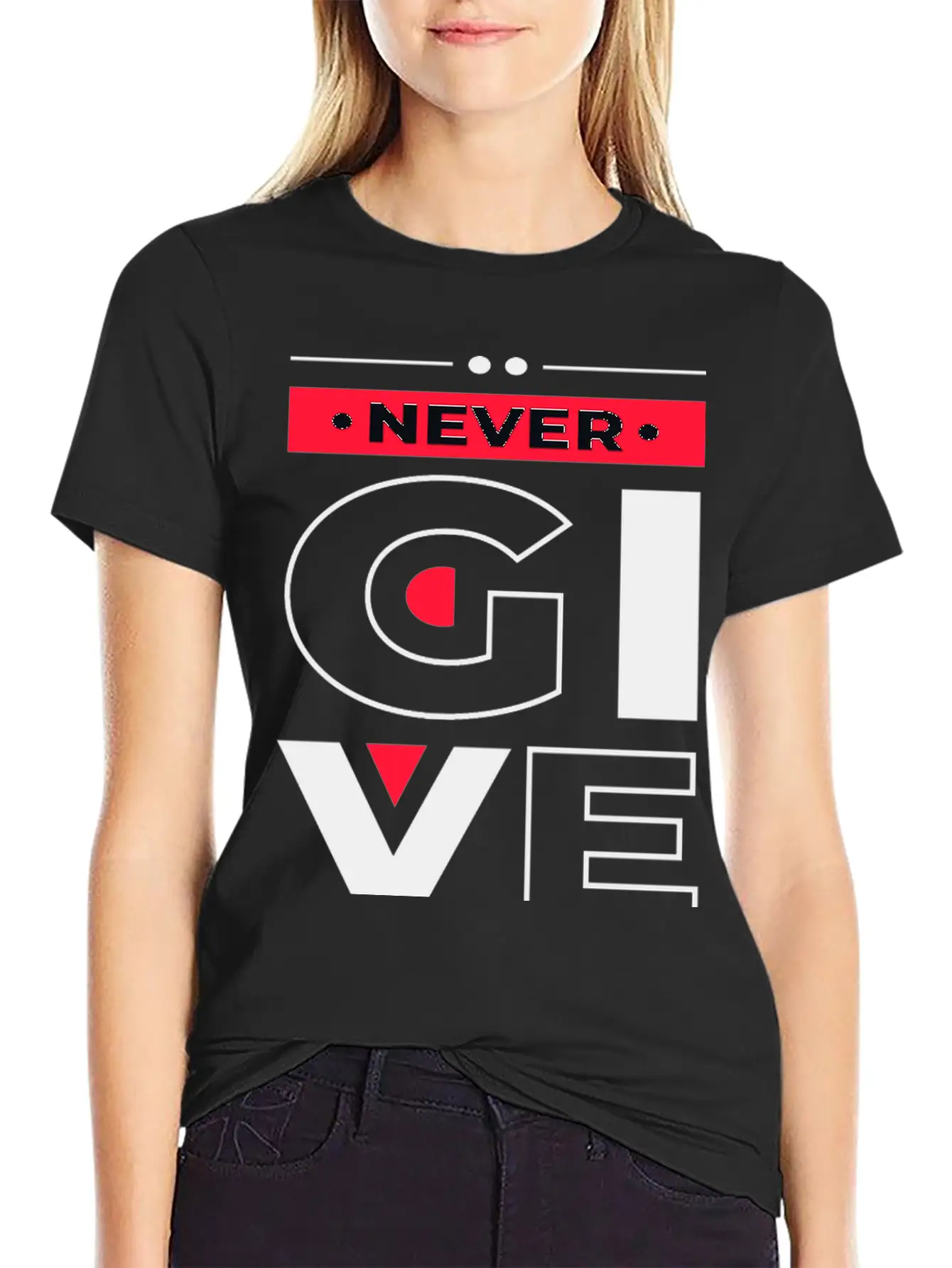 Modern Stylish Typography -Motivational Message Basic Graphic T-Shirt – Daily Comfort In Soft Cotton