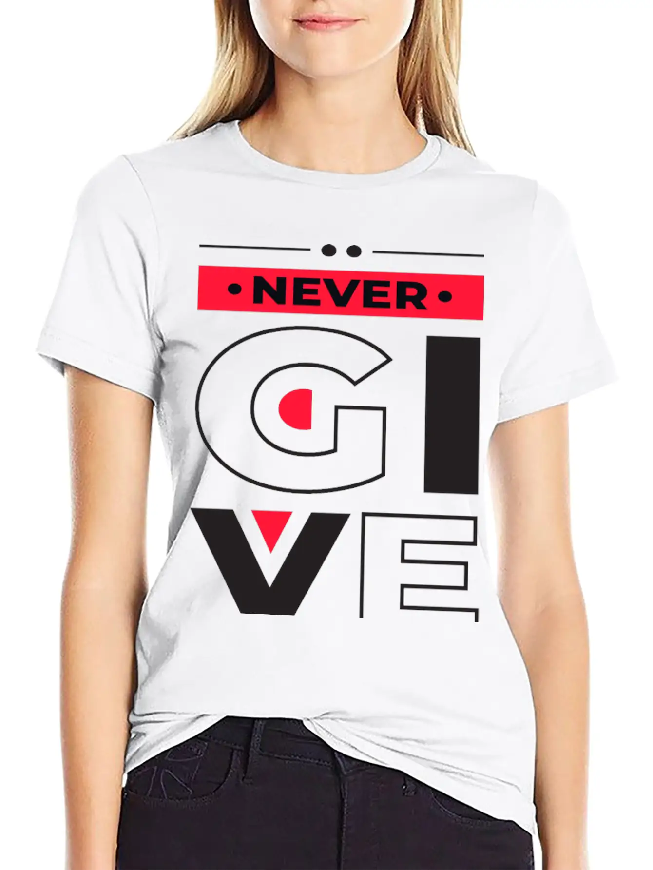 Modern Stylish Typography -Motivational Message Basic Graphic T-Shirt – Daily Comfort In Soft Cotton