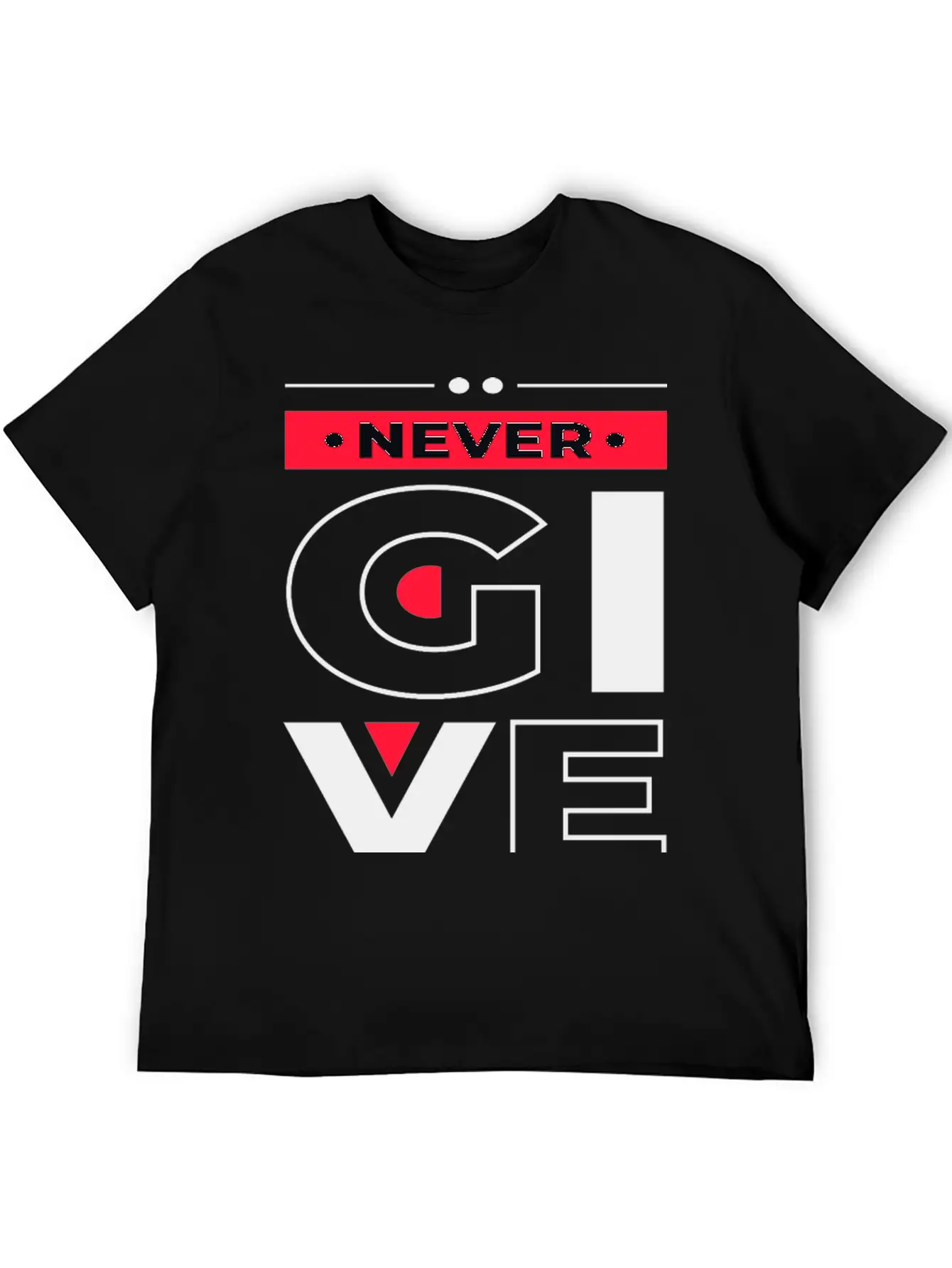 Modern Stylish Typography -Motivational Message Basic Graphic T-Shirt – Daily Comfort In Soft Cotton