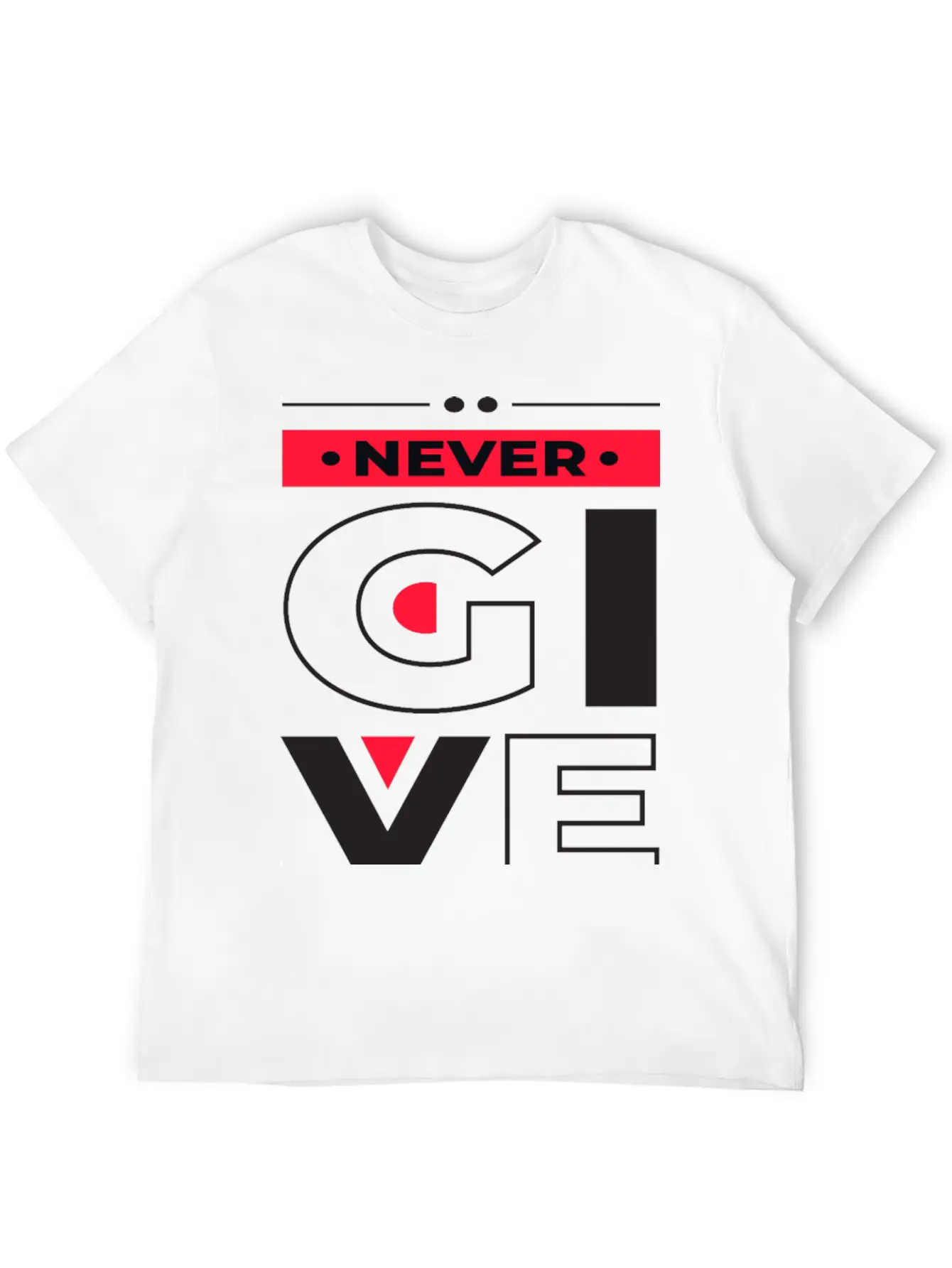 Modern Stylish Typography -Motivational Message Basic Graphic T-Shirt – Daily Comfort In Soft Cotton