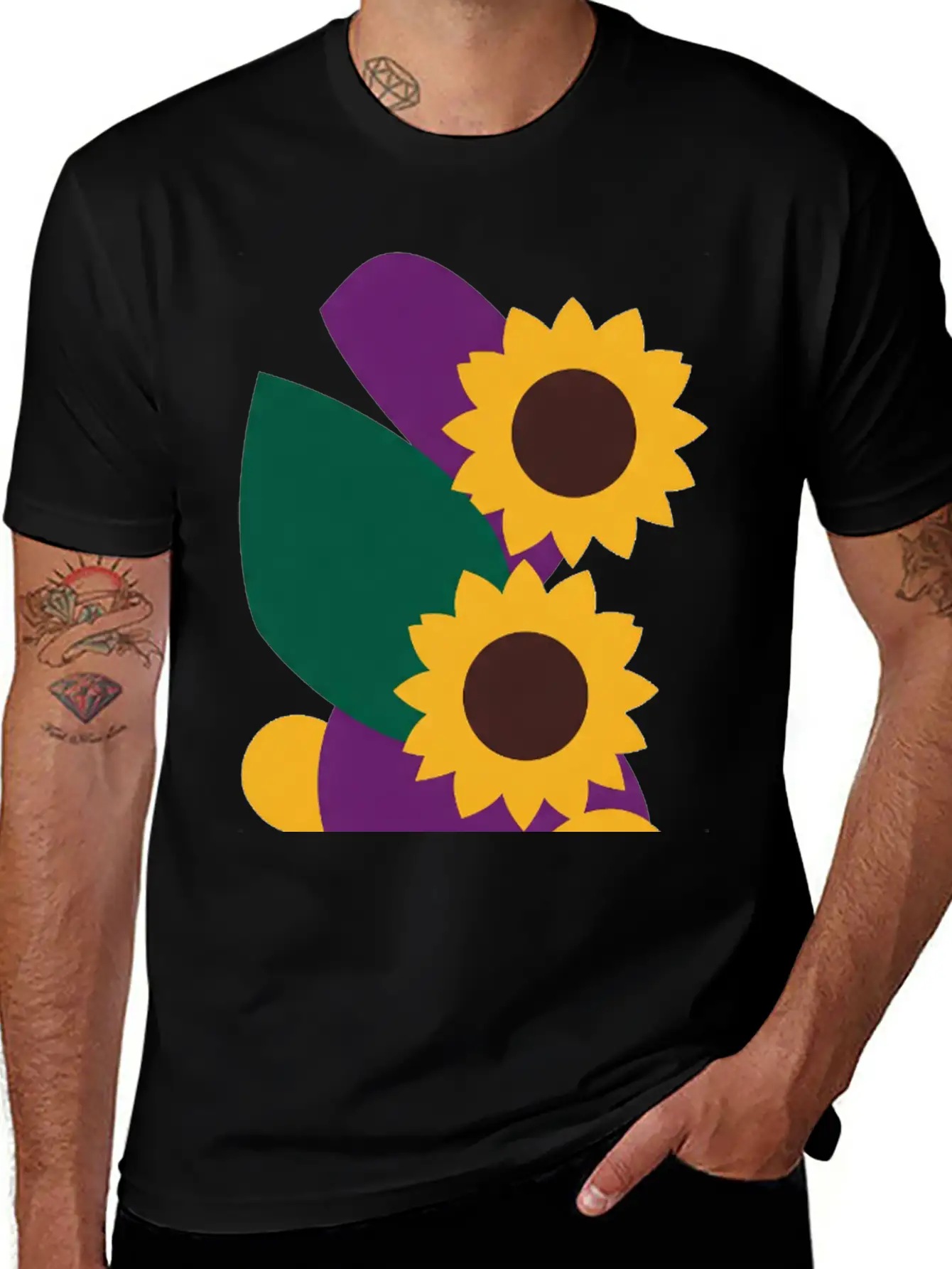 Modern Sunburst Harmony Stylish Everyday T-Shirt – Unisex Basic Cotton Tee