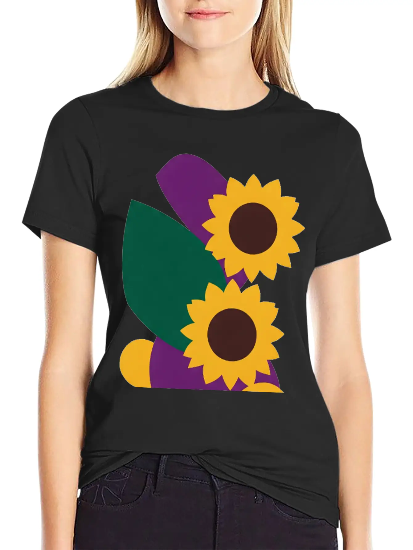 Modern Sunburst Harmony Stylish Everyday T-Shirt – Unisex Basic Cotton Tee