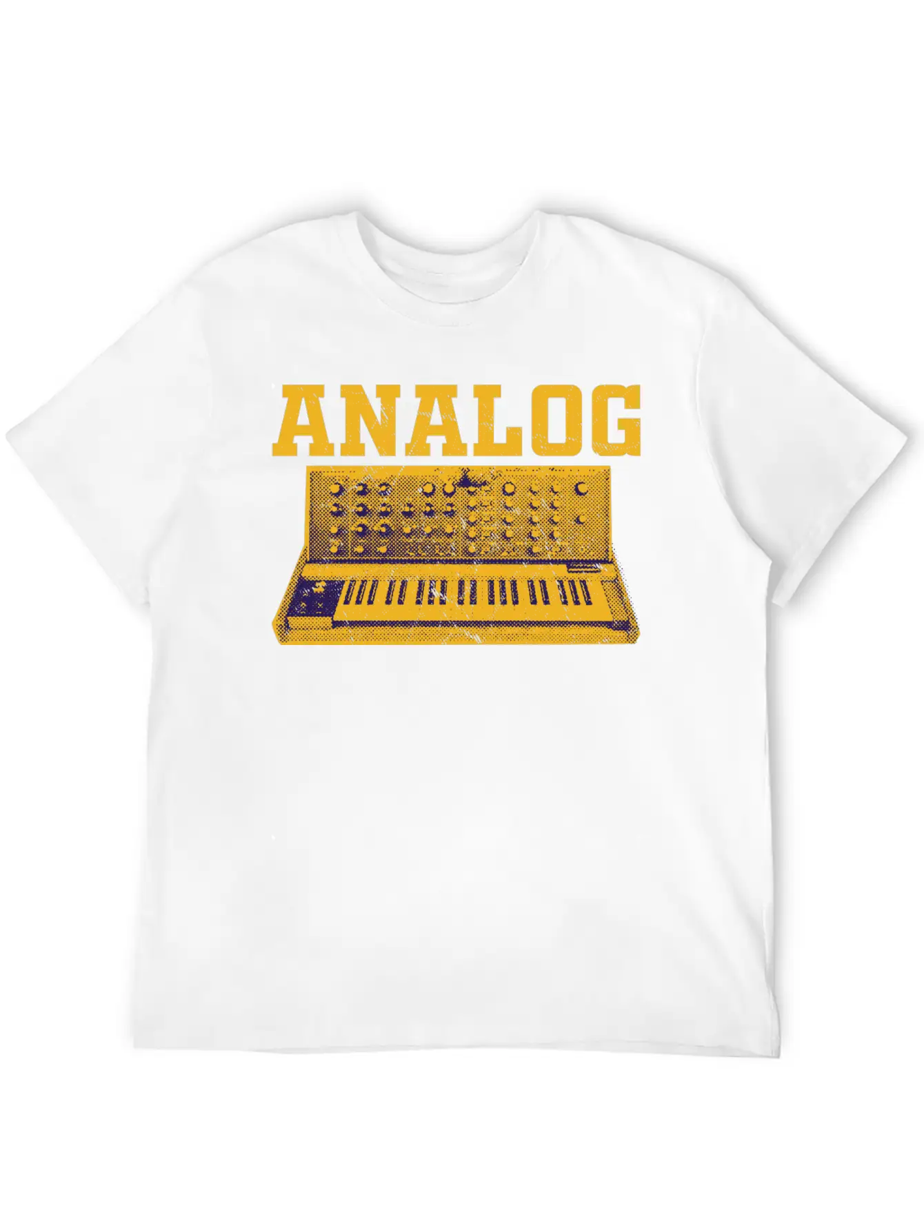 Modular Synthesizer Analog Drum Machine Synth Stylish Everyday T-Shirt – Unisex Basic Cotton Tee
