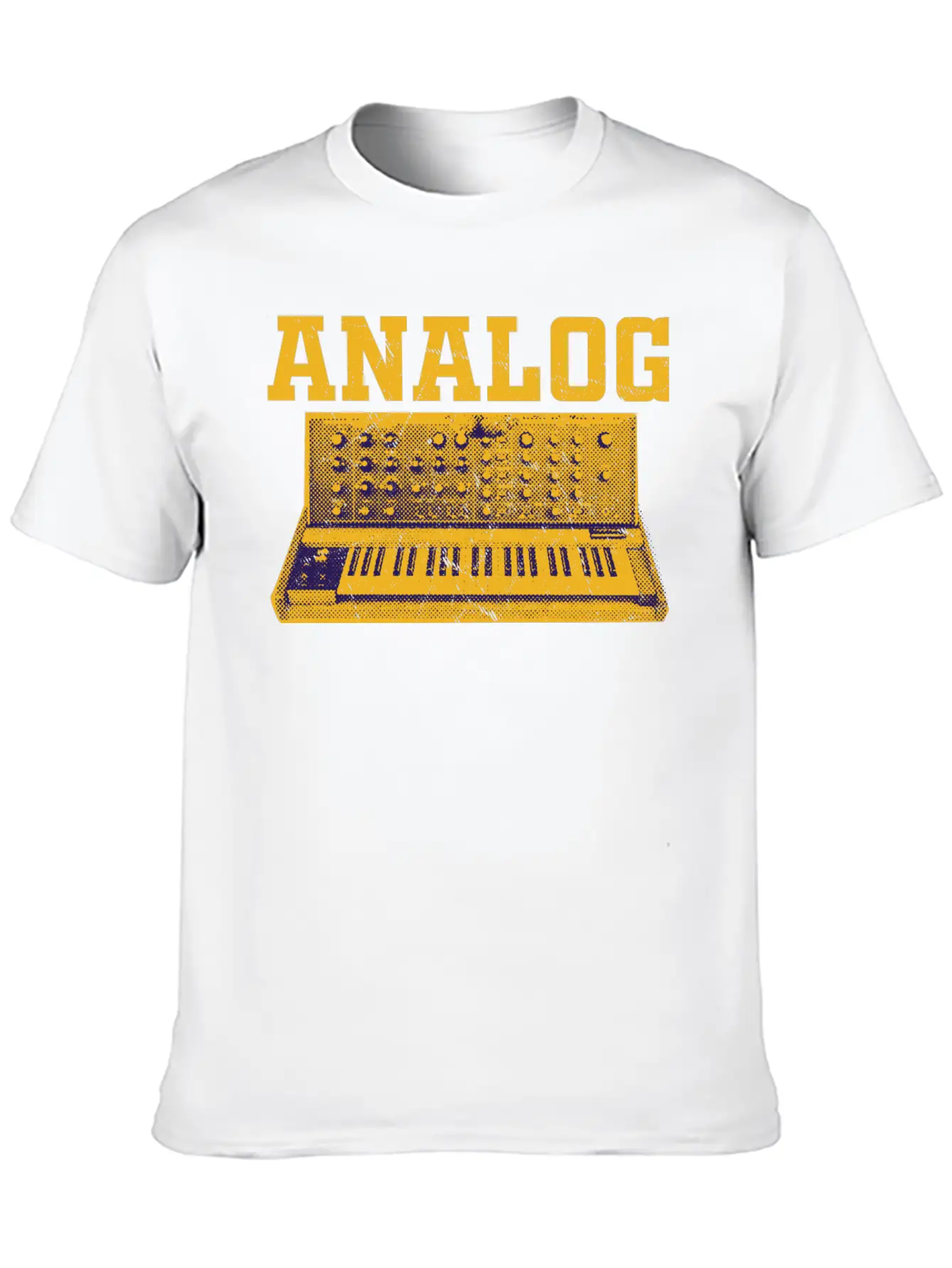 Modular Synthesizer Analog Drum Machine Synth Stylish Everyday T-Shirt – Unisex Basic Cotton Tee