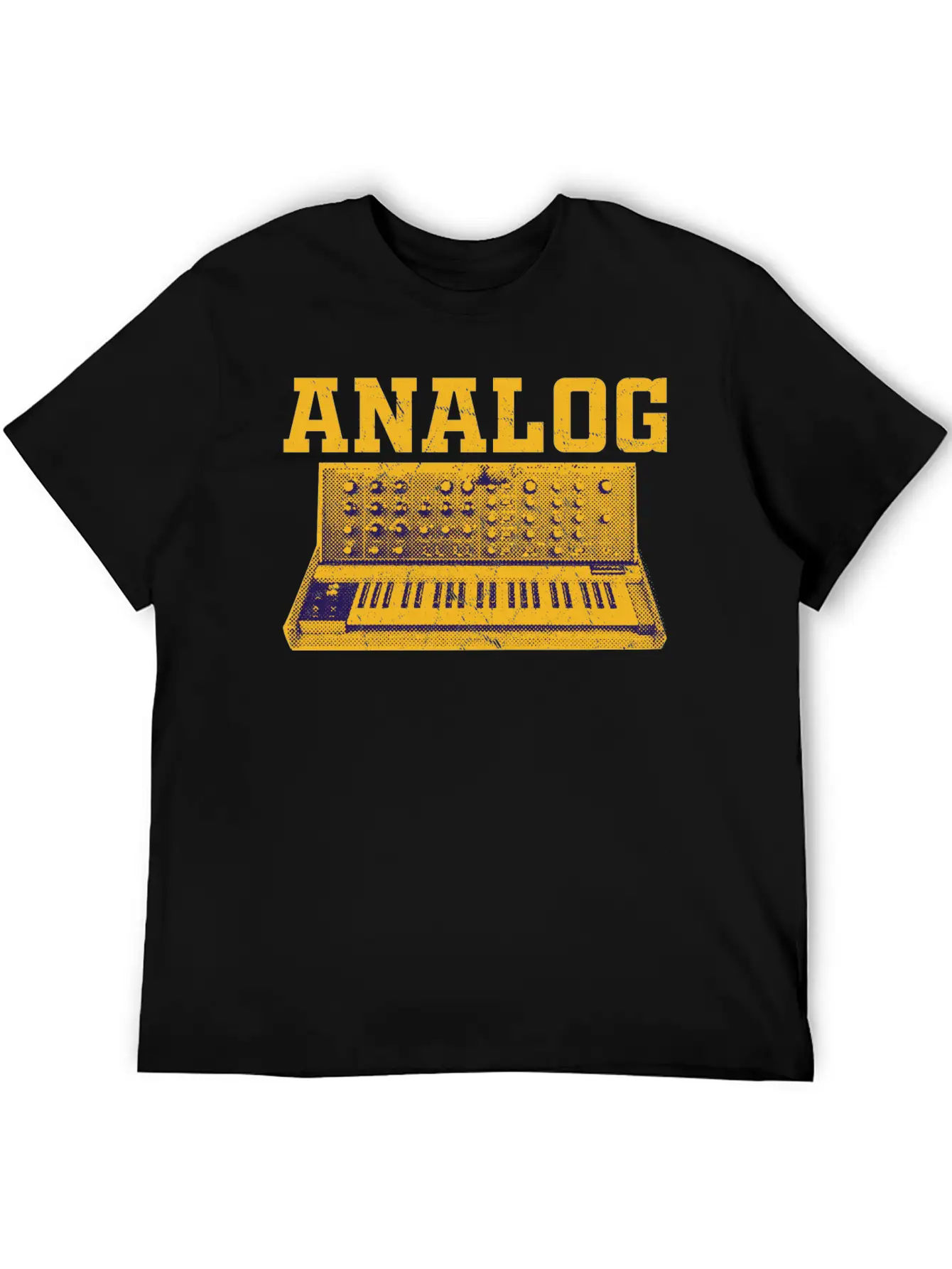 Modular Synthesizer Analog Drum Machine Synth Stylish Everyday T-Shirt – Unisex Basic Cotton Tee