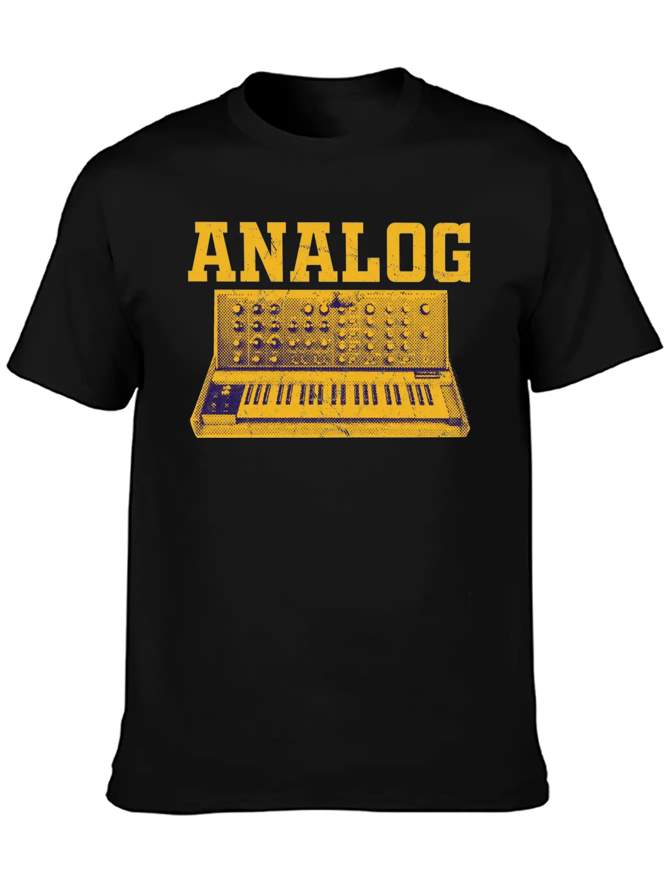 Modular Synthesizer Analog Drum Machine Synth Stylish Everyday T-Shirt – Unisex Basic Cotton Tee