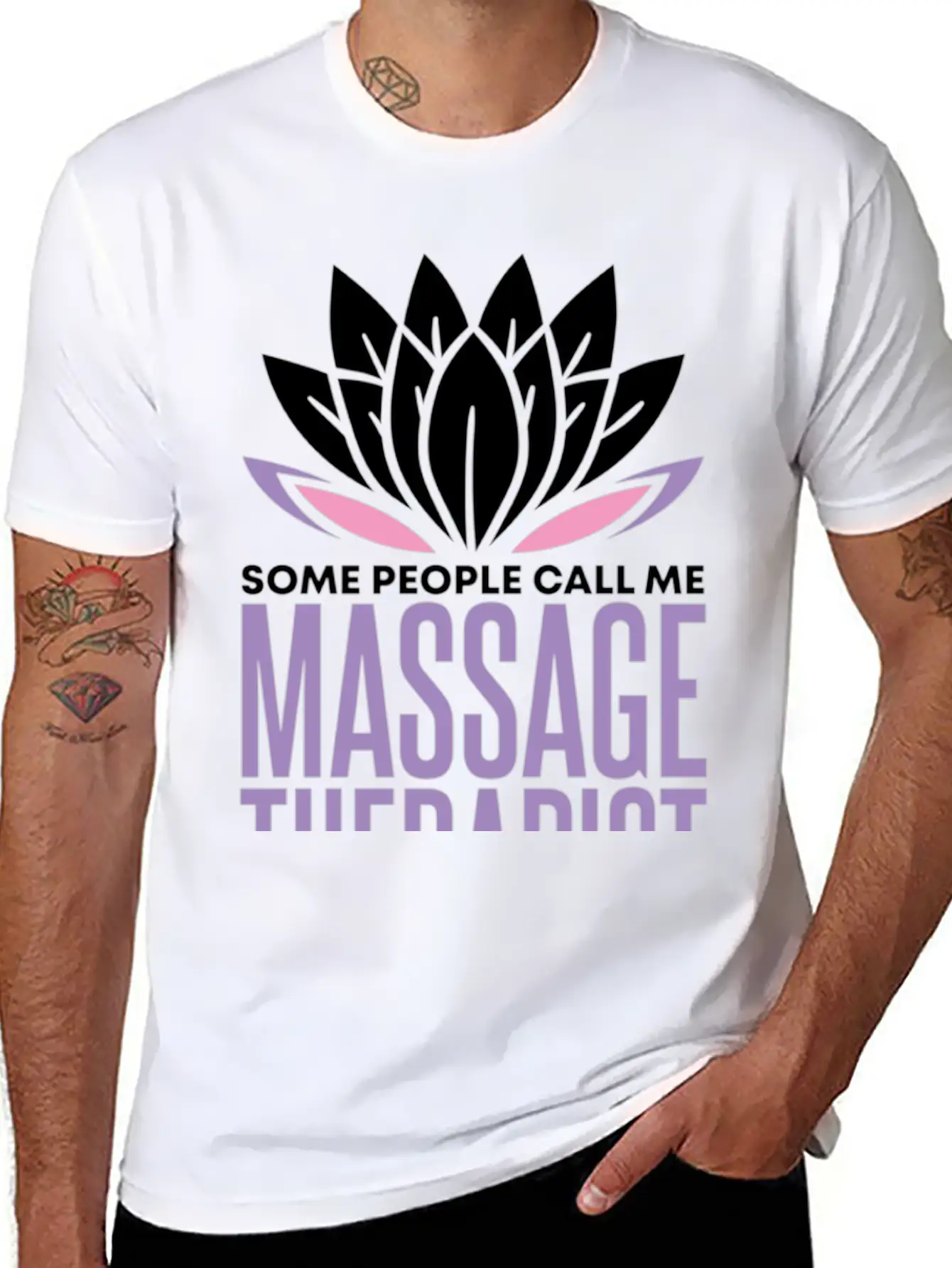 Mom Massage Therapist Unisex Short Sleeve Soft Cotton T-Shirt – Casual Everyday Wear