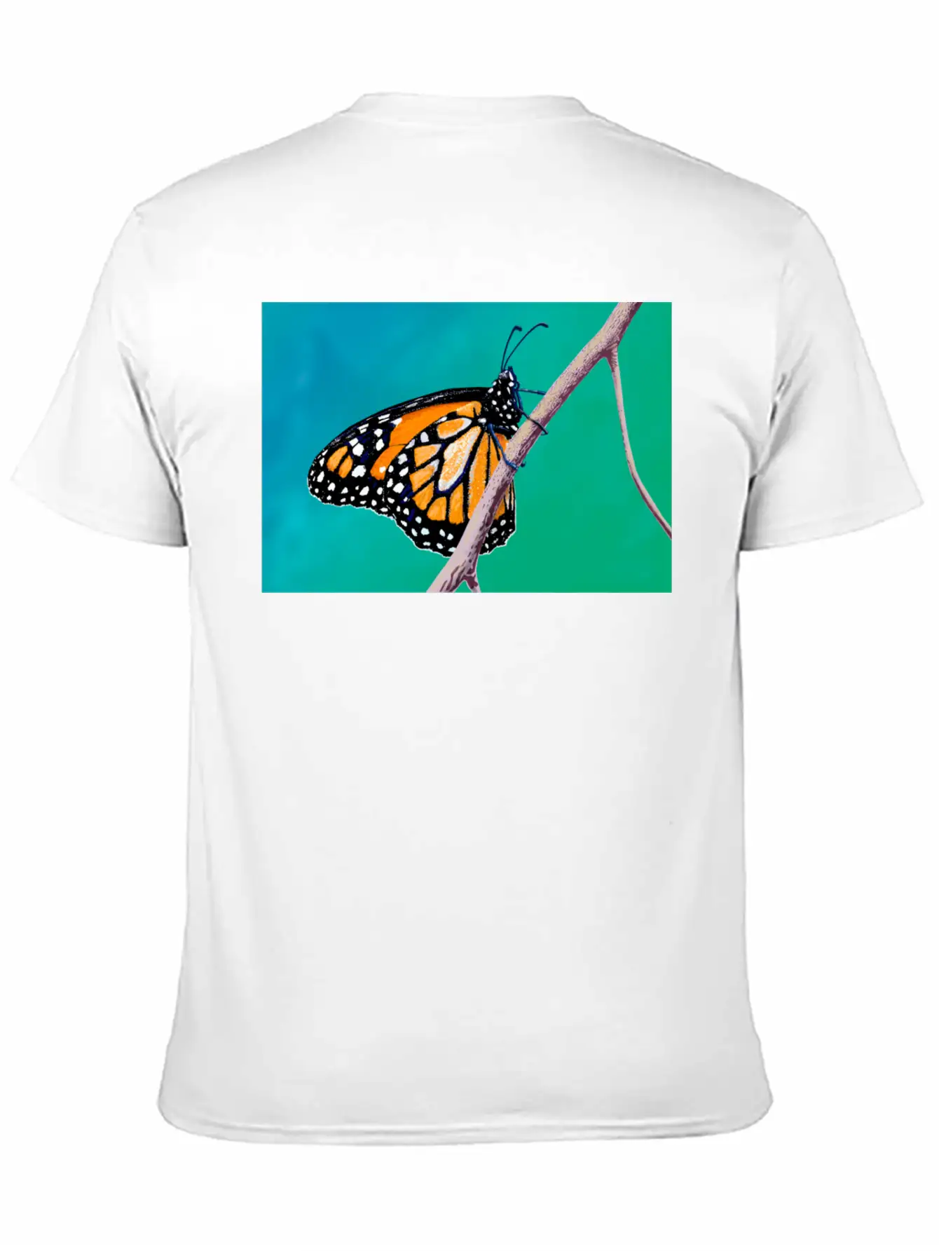 MONARCH BRANCH Unisex Short Sleeve Soft Cotton T-Shirt – Casual Everyday Wear