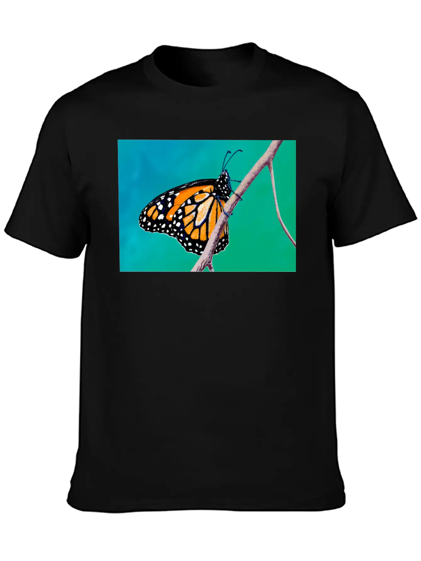 MONARCH BRANCH Unisex Short Sleeve Soft Cotton T-Shirt – Casual Everyday Wear
