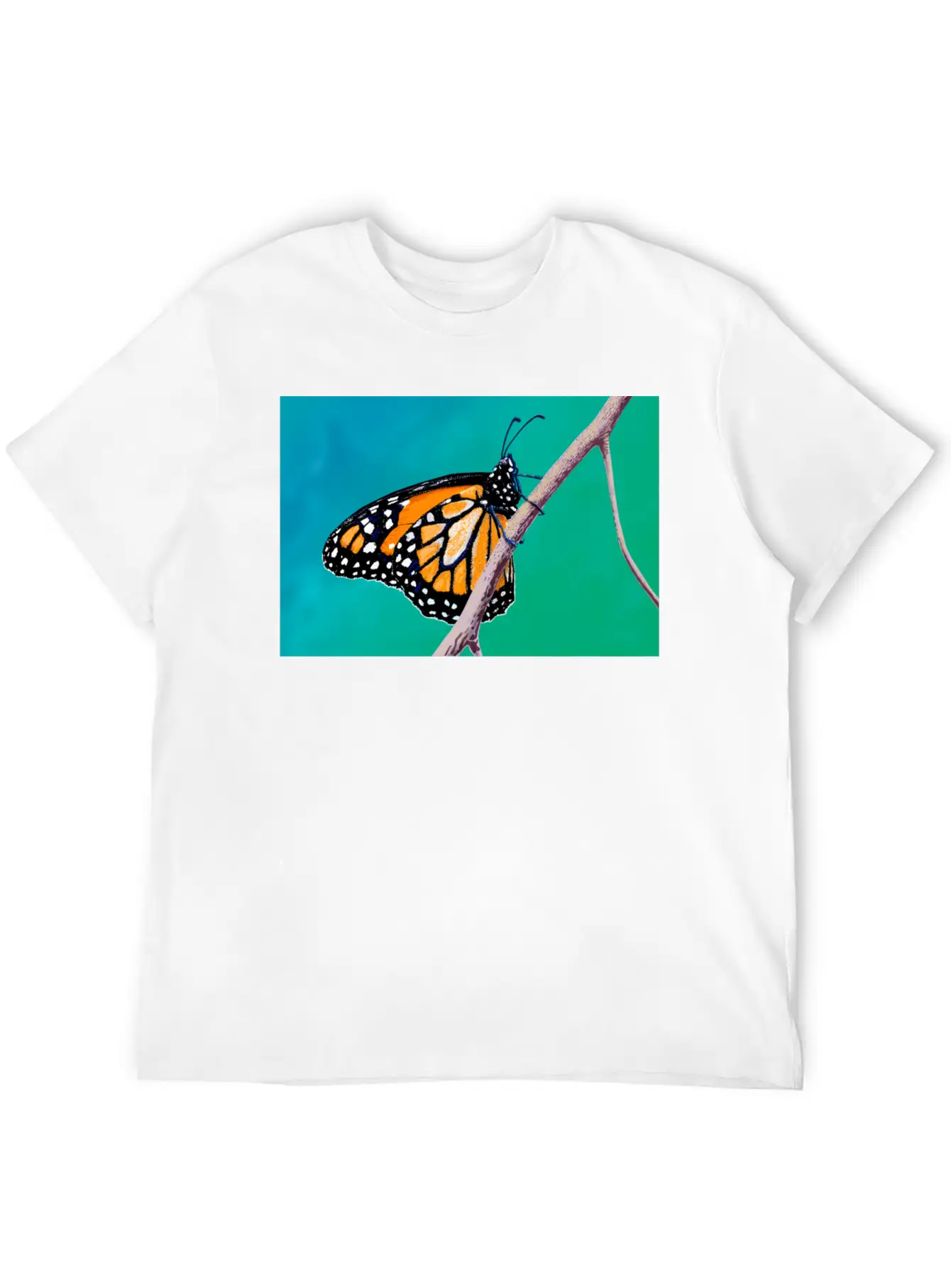 MONARCH BRANCH Unisex Short Sleeve Soft Cotton T-Shirt – Casual Everyday Wear