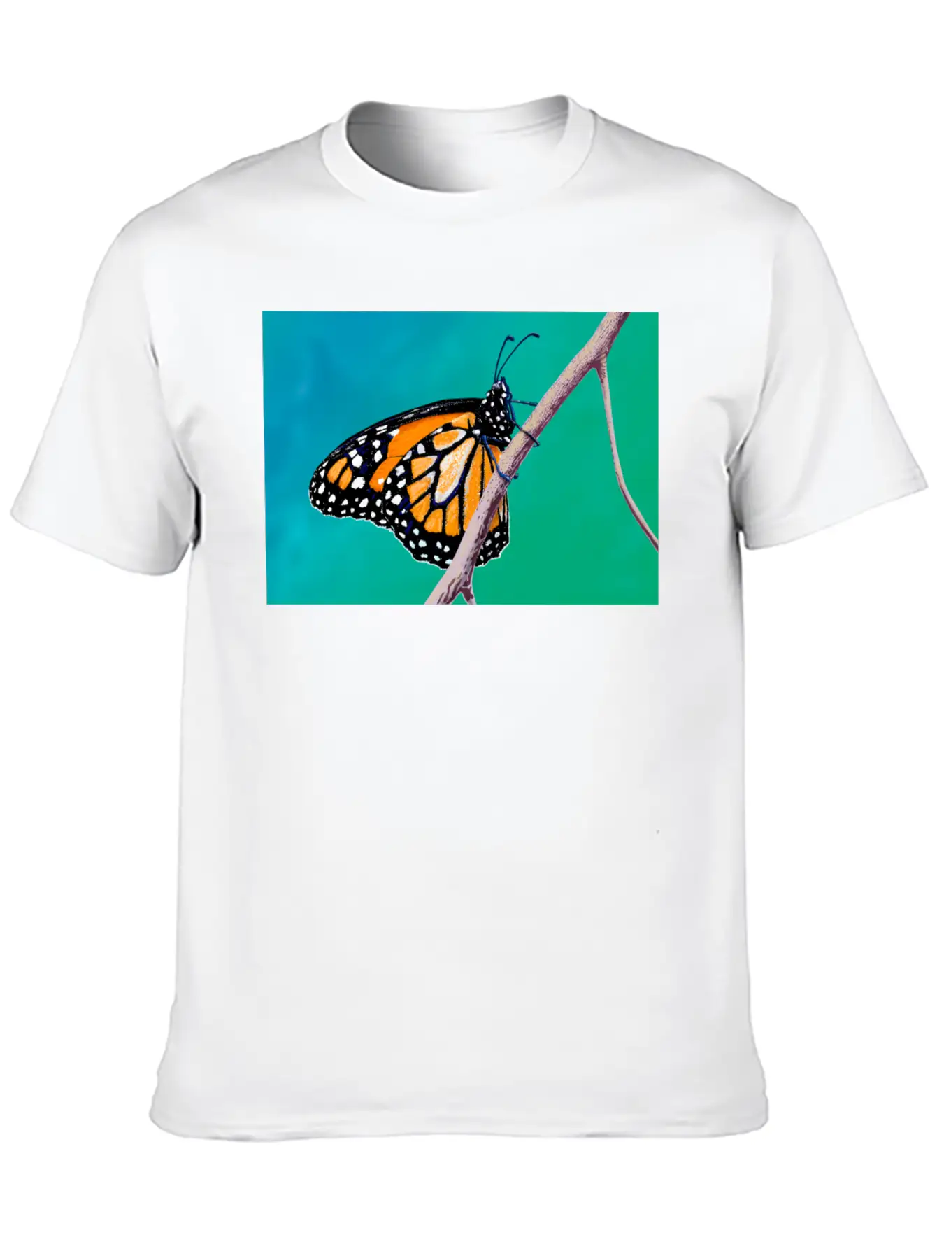 MONARCH BRANCH Unisex Short Sleeve Soft Cotton T-Shirt – Casual Everyday Wear