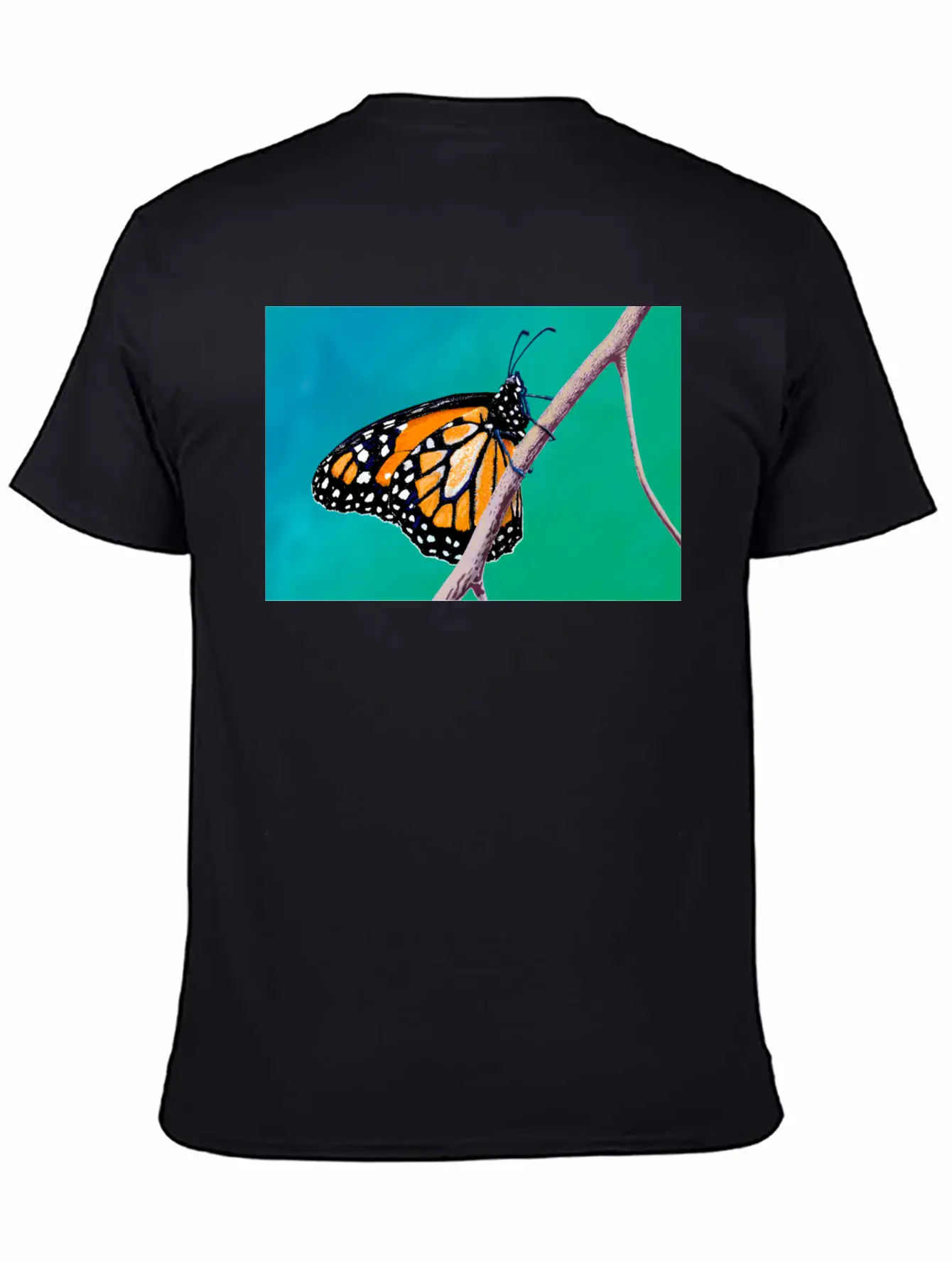 MONARCH BRANCH Unisex Short Sleeve Soft Cotton T-Shirt – Casual Everyday Wear