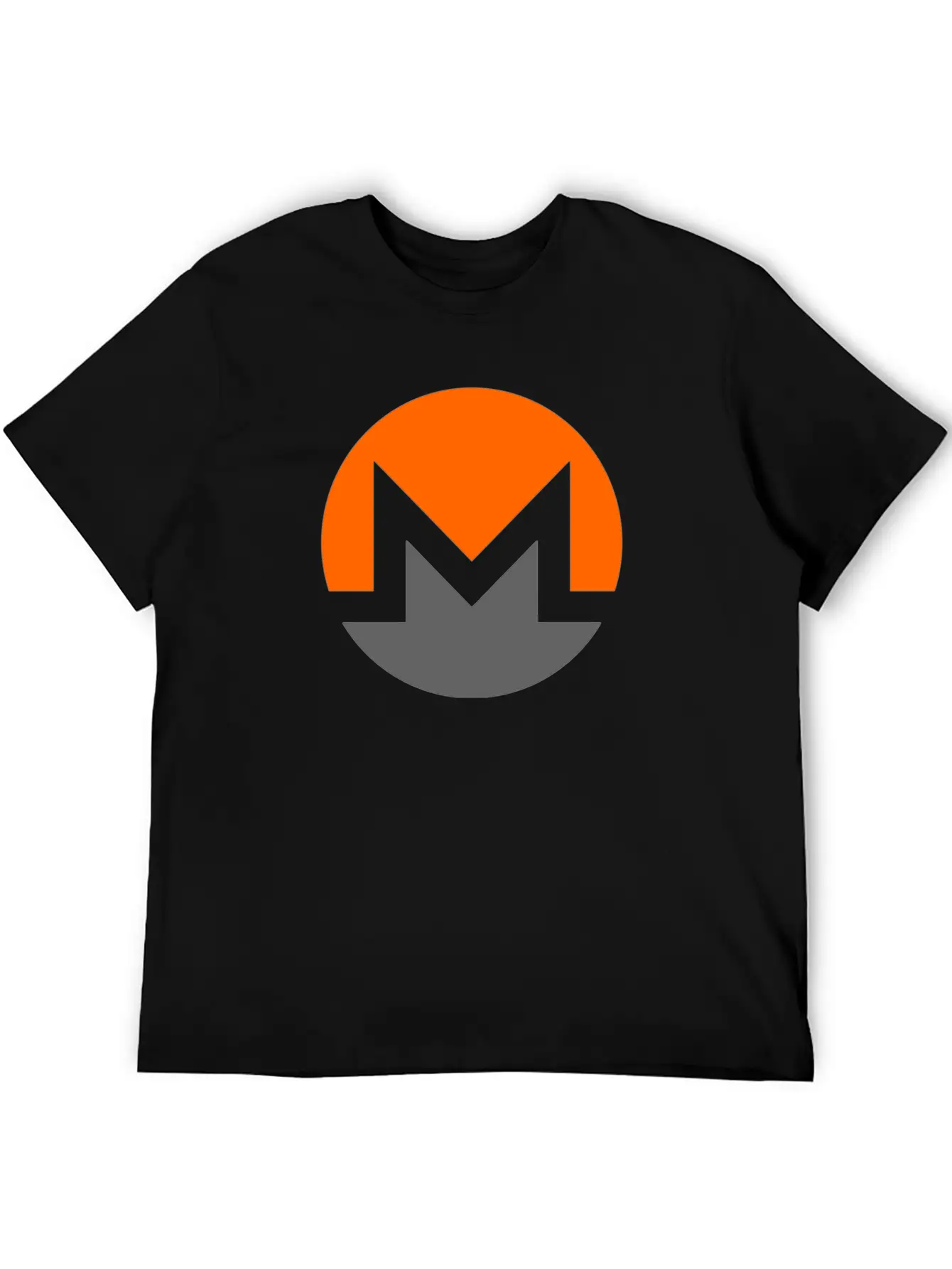 Monero XMR Crypto Cryptocurrency Blockchain Coin L Stylish Everyday T-Shirt – Unisex Basic Cotton Tee