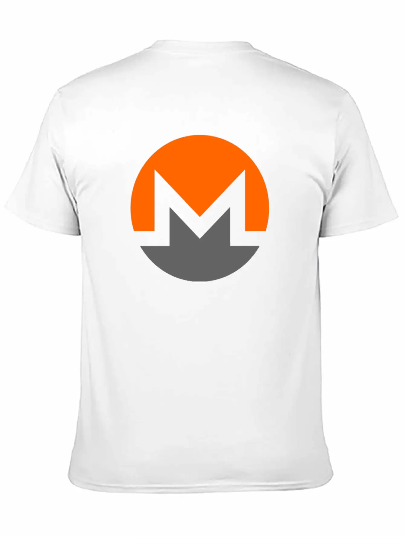 Monero XMR Crypto Cryptocurrency Blockchain Coin L Stylish Everyday T-Shirt – Unisex Basic Cotton Tee