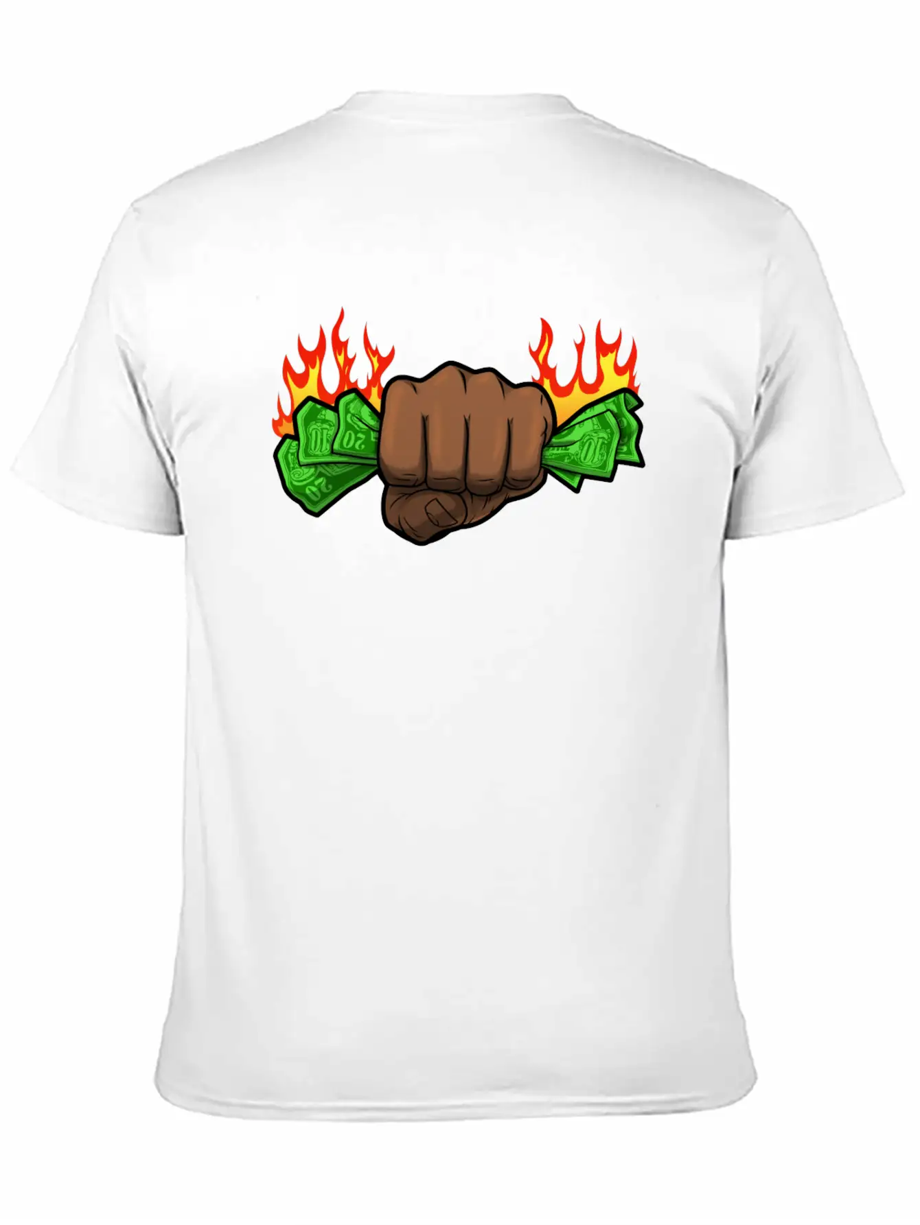 Money Fist Bump Stylish Everyday T-Shirt – Unisex Basic Cotton Tee