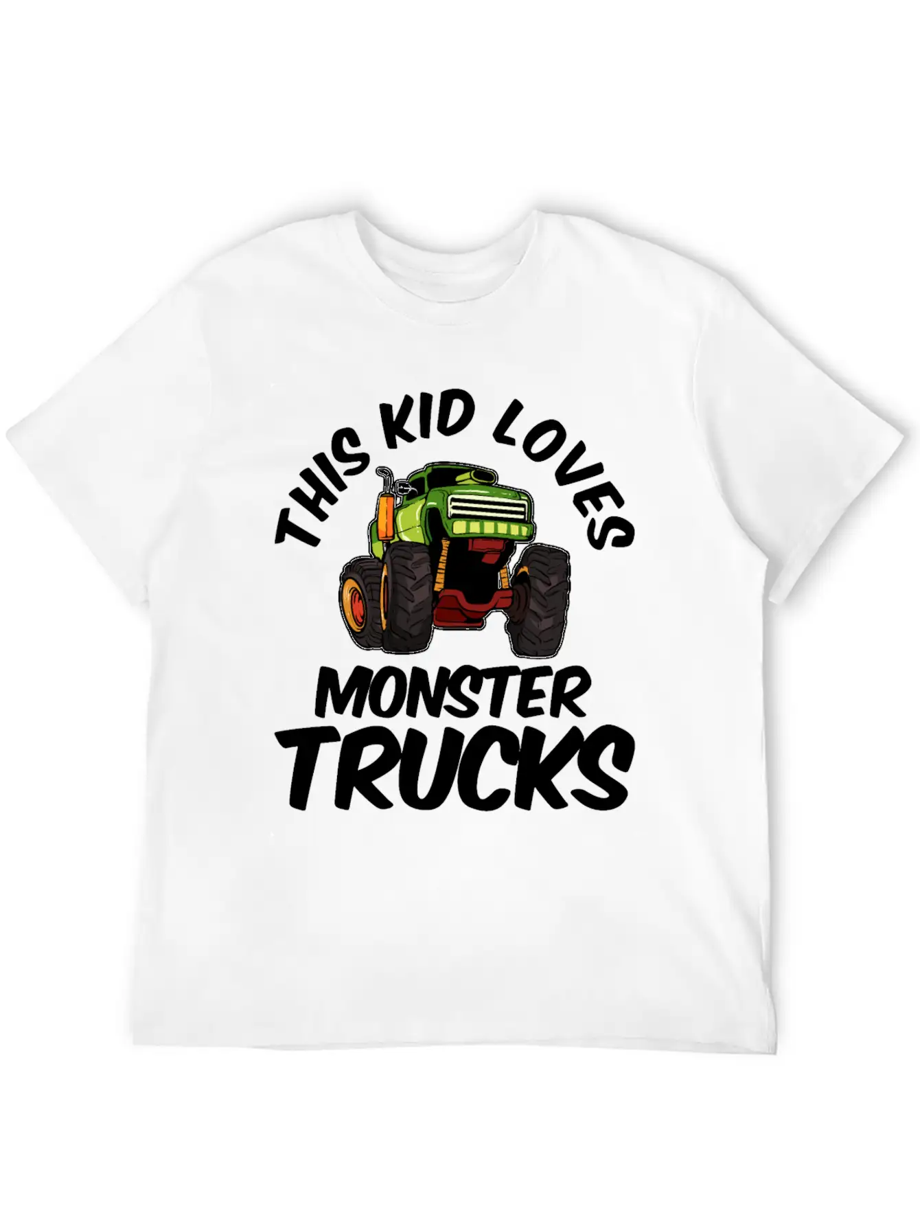 Monster Truck Essential Unisex Summer Tee – Soft Cotton Casual Fit
