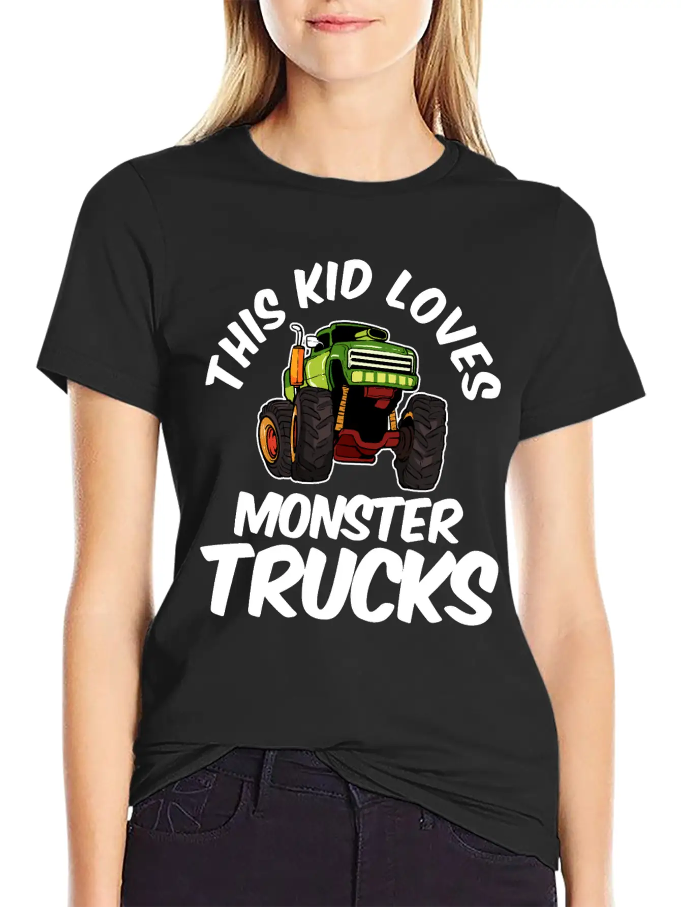 Monster Truck Essential Unisex Summer Tee – Soft Cotton Casual Fit