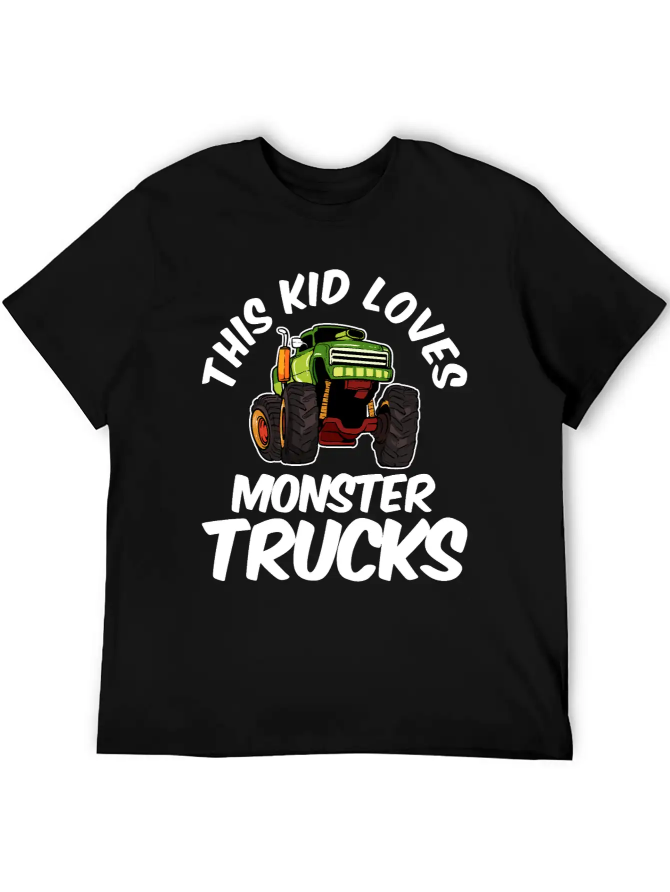 Monster Truck Essential Unisex Summer Tee – Soft Cotton Casual Fit