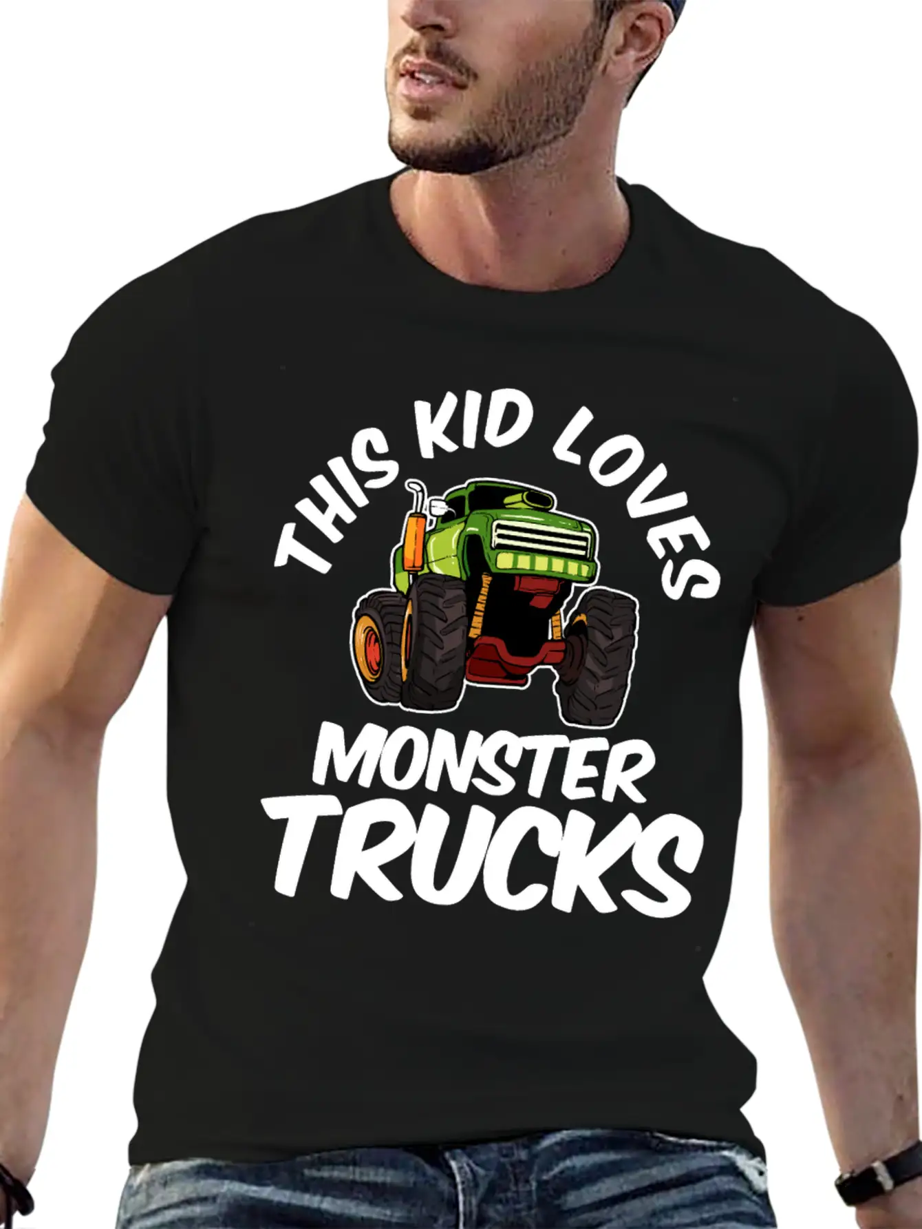 Monster Truck Essential Unisex Summer Tee – Soft Cotton Casual Fit