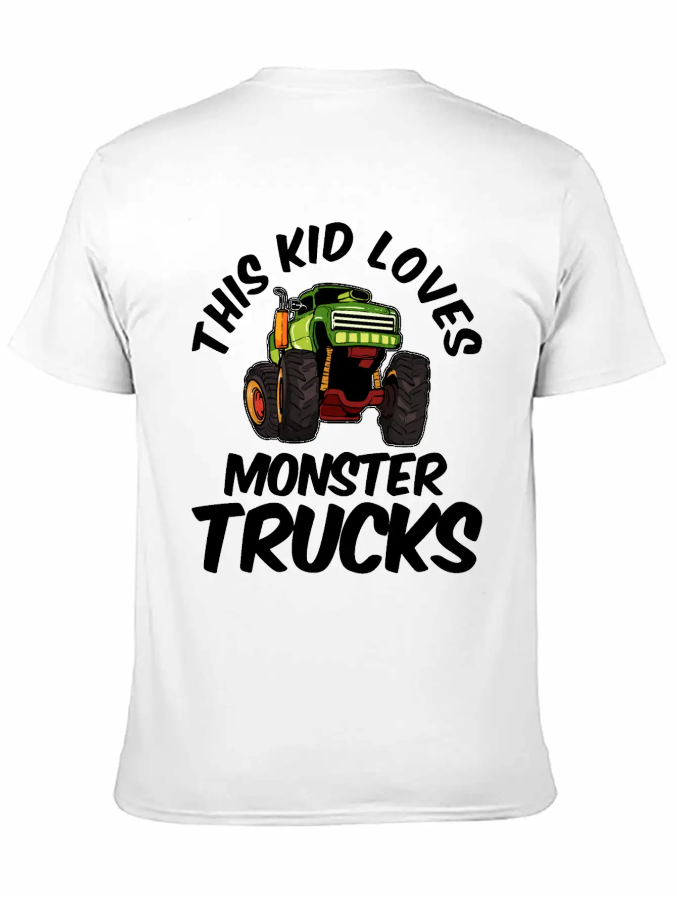 Monster Truck Essential Unisex Summer Tee – Soft Cotton Casual Fit