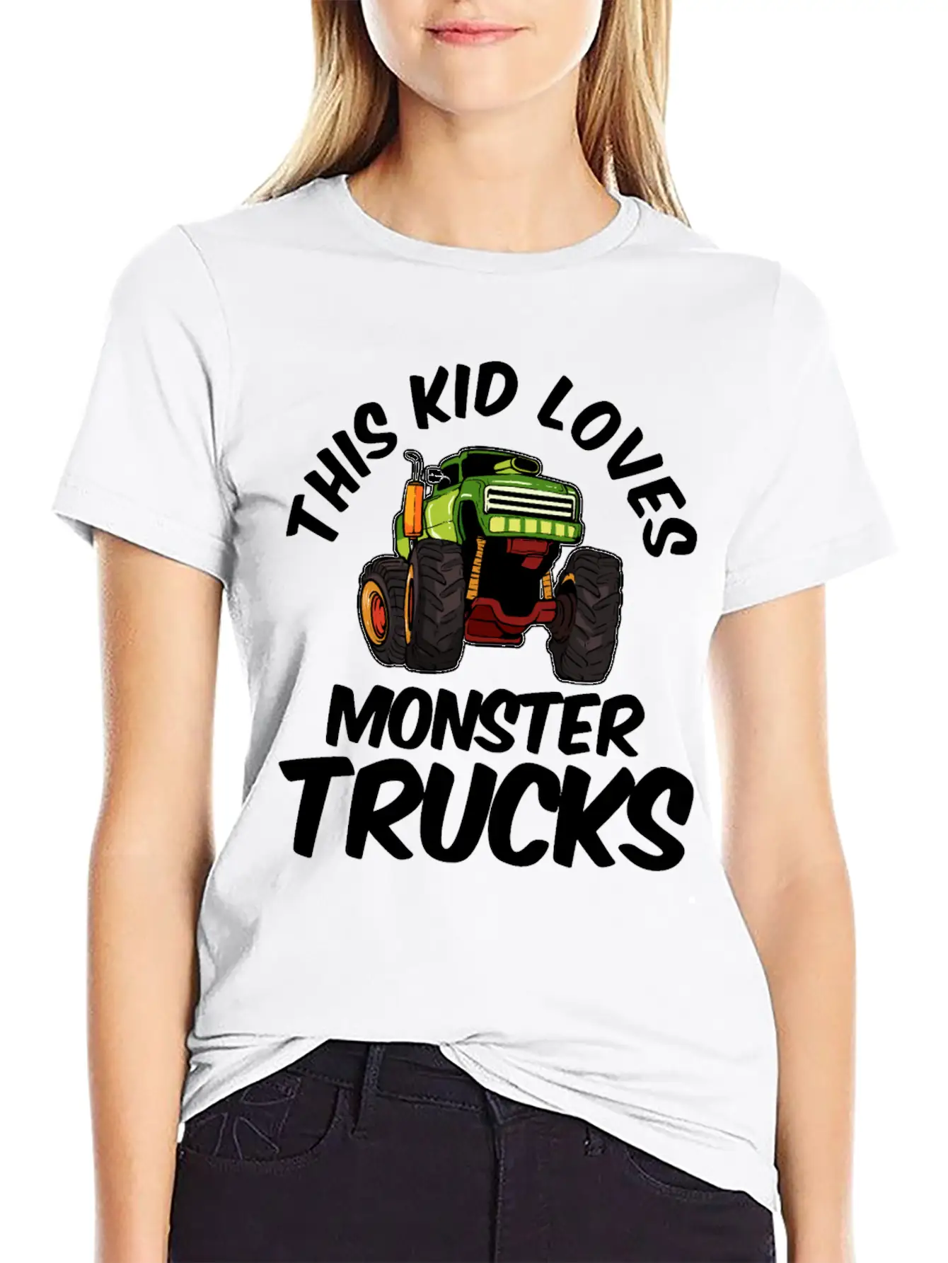 Monster Truck Essential Unisex Summer Tee – Soft Cotton Casual Fit