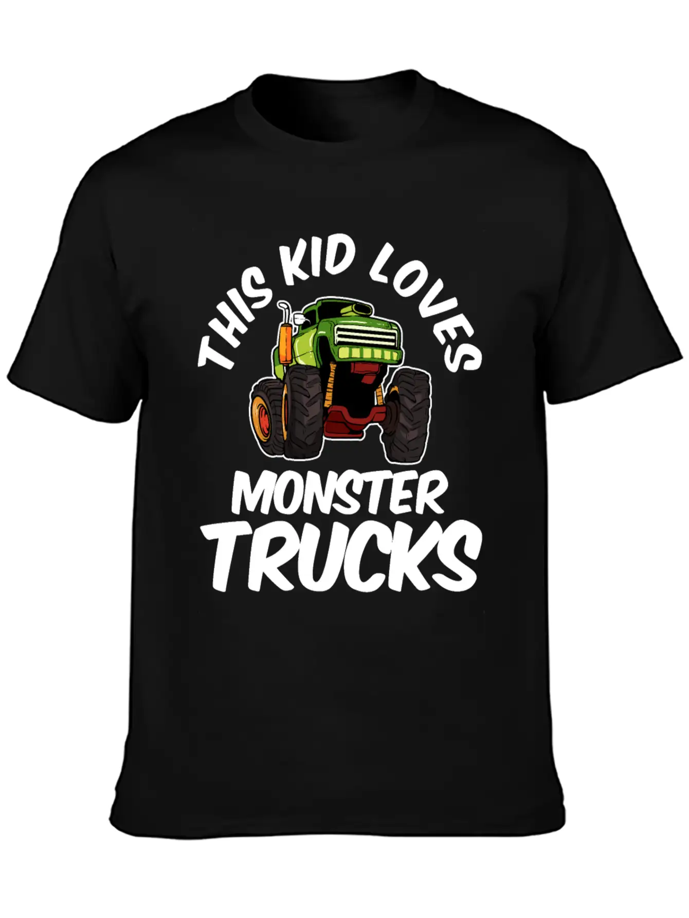 Monster Truck Essential Unisex Summer Tee – Soft Cotton Casual Fit