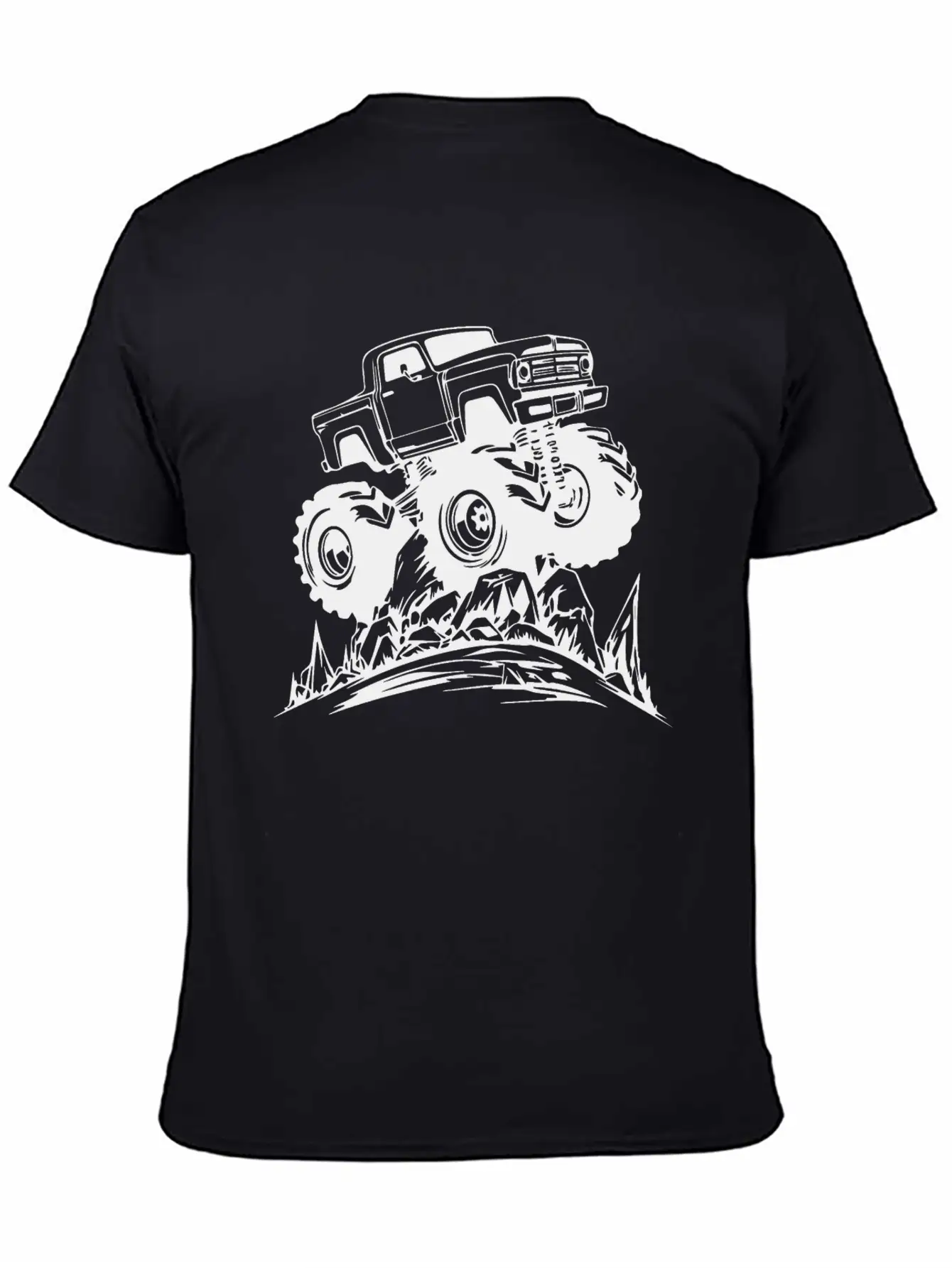 Monster Truck Monstertruck Basic Graphic T-Shirt – Daily Comfort In Soft Cotton